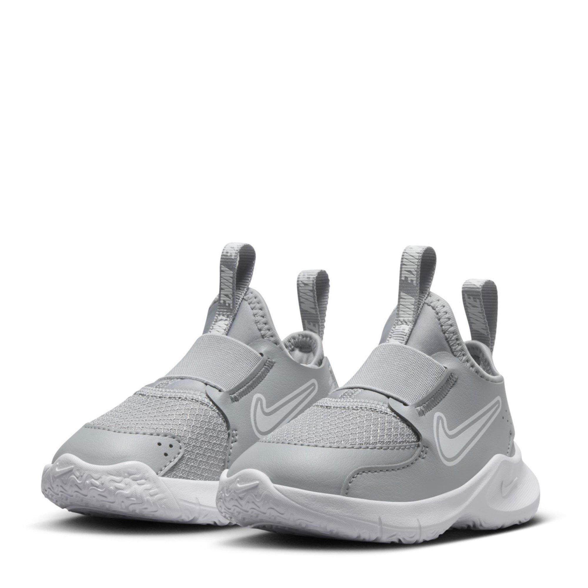 Gris/Blanc - Nike - Flex Runner 3 Baby/Toddler Shoes - 4
