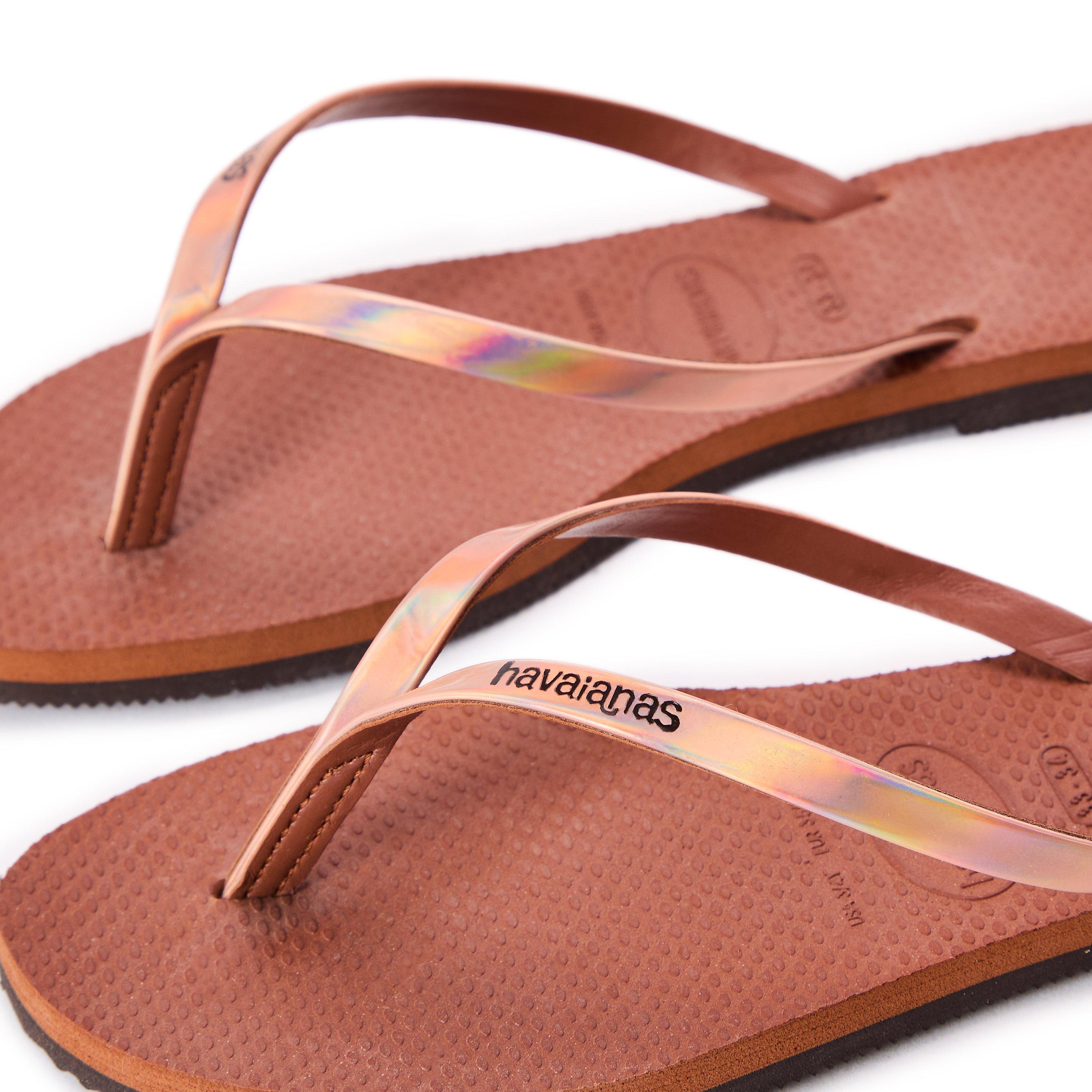 Roest - Havaianas - Hav. You Metallic Rust 33/34 Flip Flops Unisex Kids - 3
