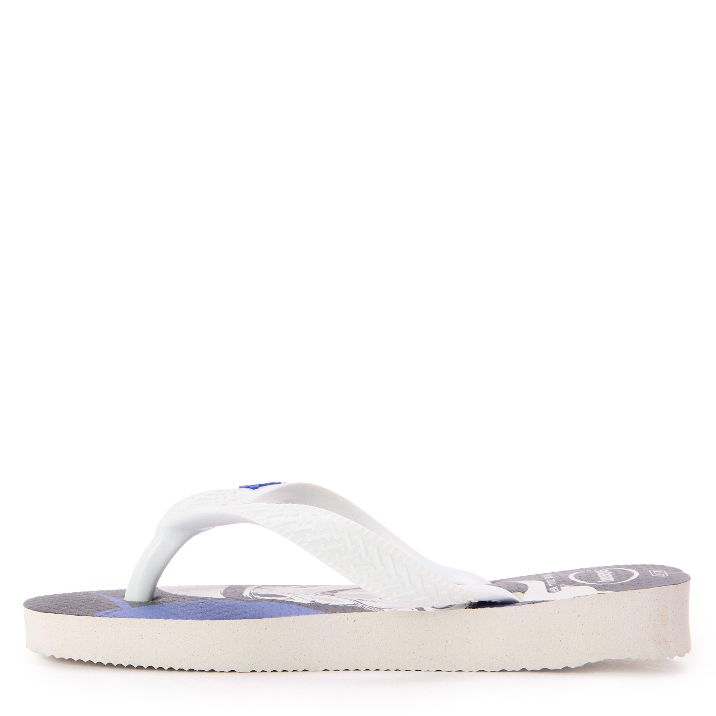 Blue/White - Havaianas - Hav. Star Wars White/Star Blue/Whit Flip Flops Unisex Kids - 2