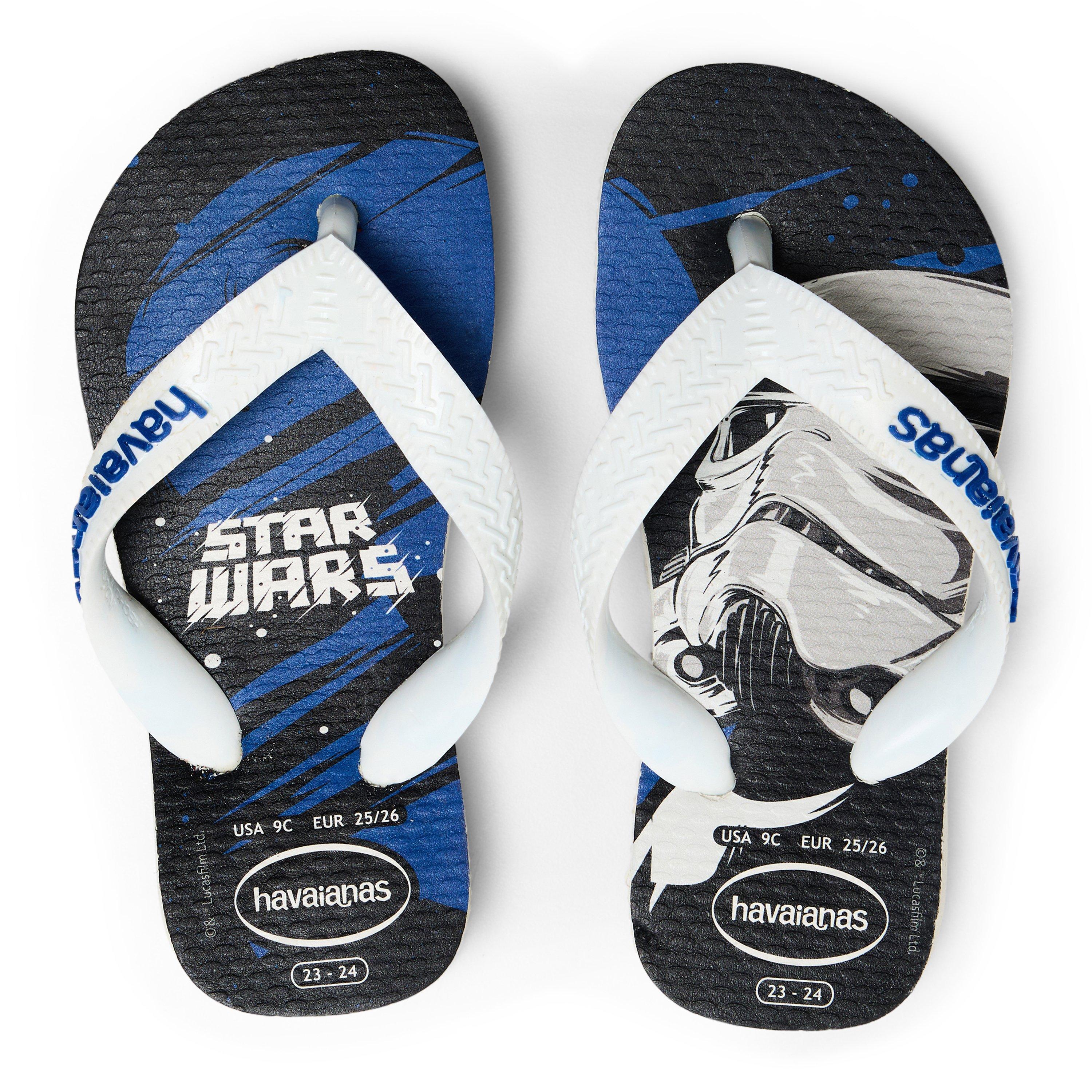 Bleu/Blanc - Havaianas - Hav. Star Wars White/Star Blue/Whit Flip Flops Unisex Kids - 3