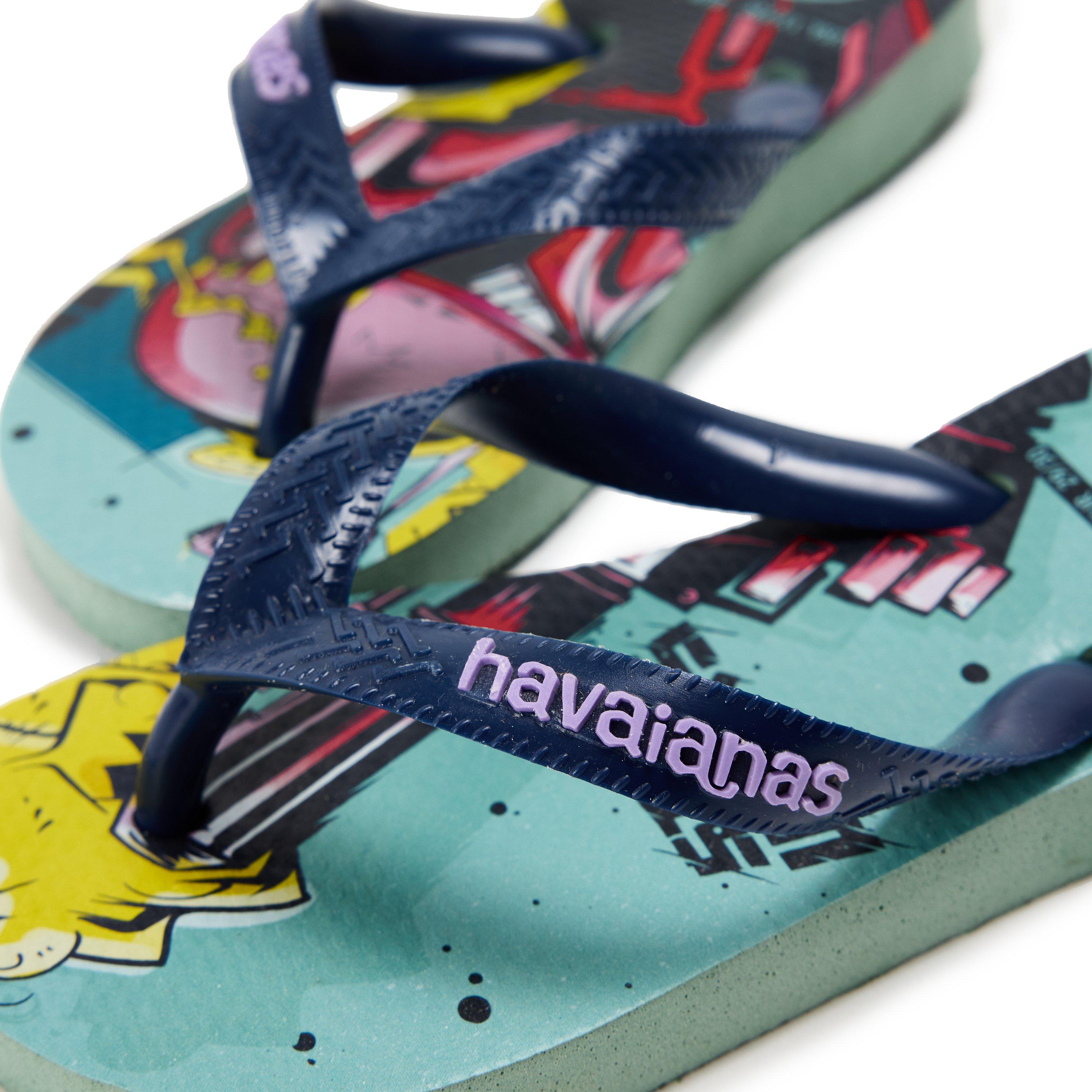 Clay/Navy Blue - Havaianas - Hav. Star Wars Clay/Navy Blue 27/28 Flip Flops Unisex Kids - 3