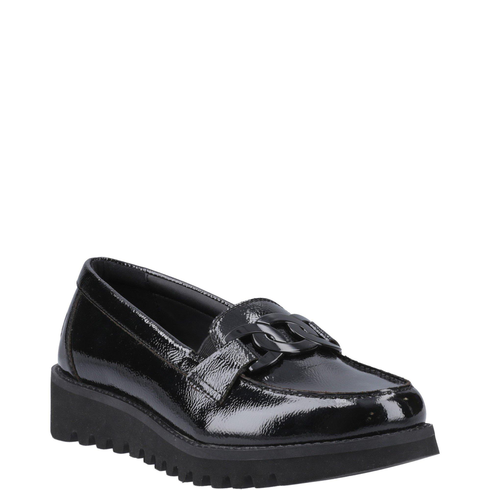 Black - Hush Puppies - Francis Loafer Patent - 2