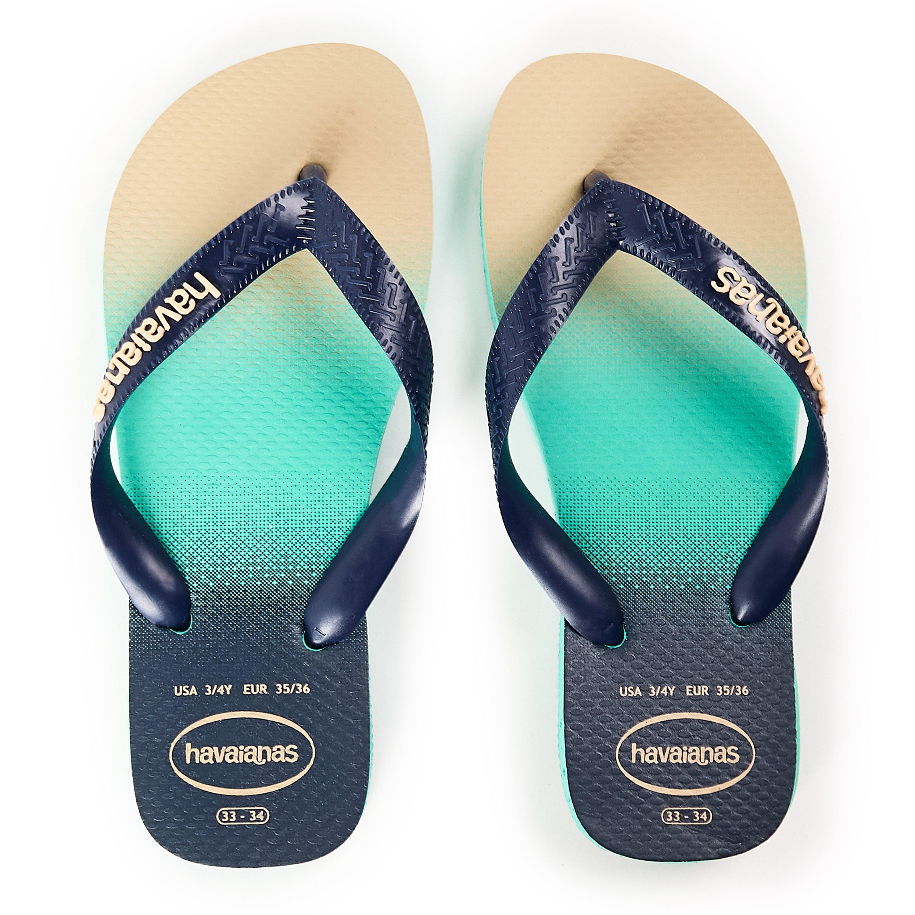 Virtueel Groen - Havaianas - Havaianas Hav. Top Fashion Virtual Green 33/3 Flip Flops Unisex Kids - 4