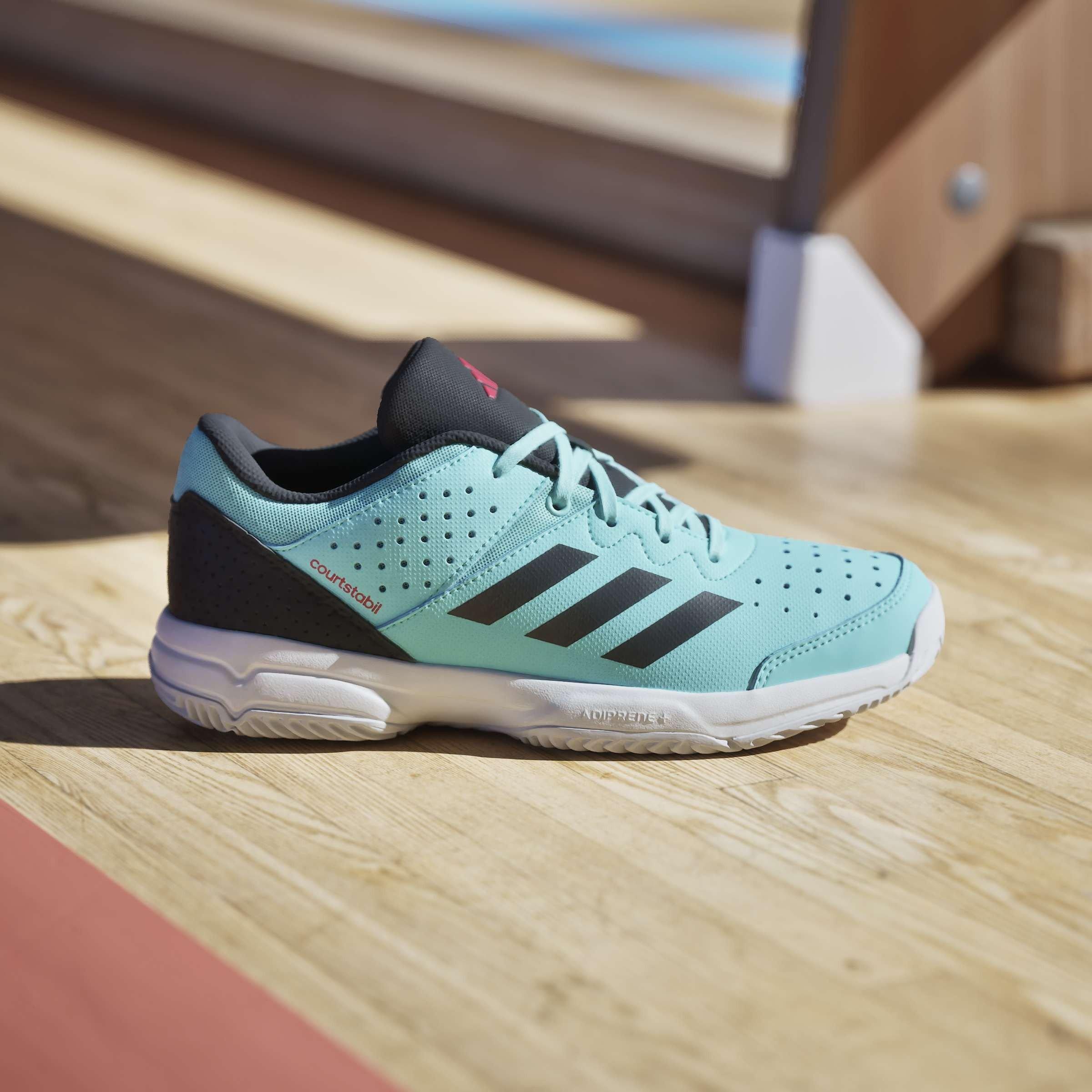 blitz aqua - adidas - Adidas Juniors Court In99 - 10
