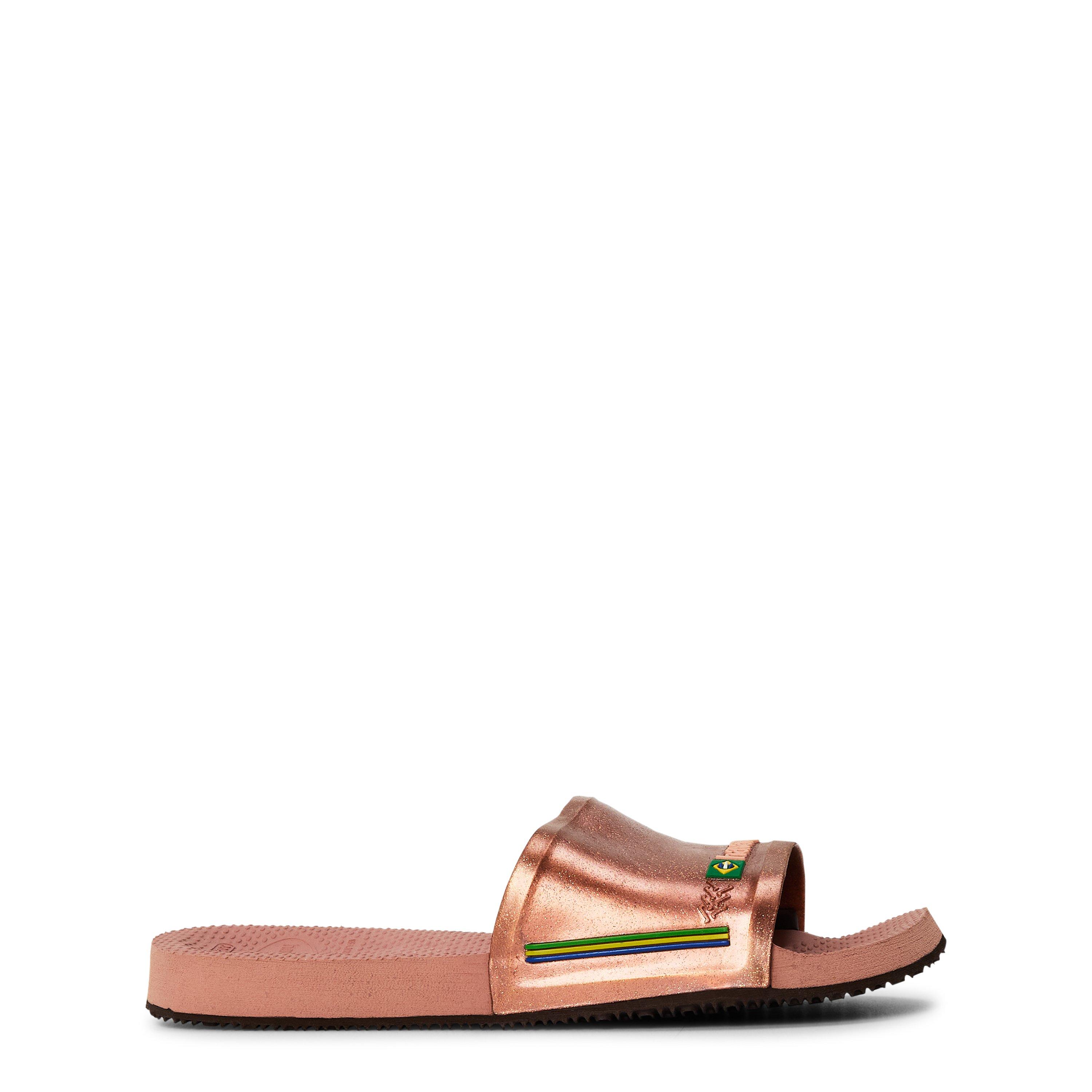 Havaianas  Kids ' Slide Brasil Flip Flops - Gloden Blush - 1/2