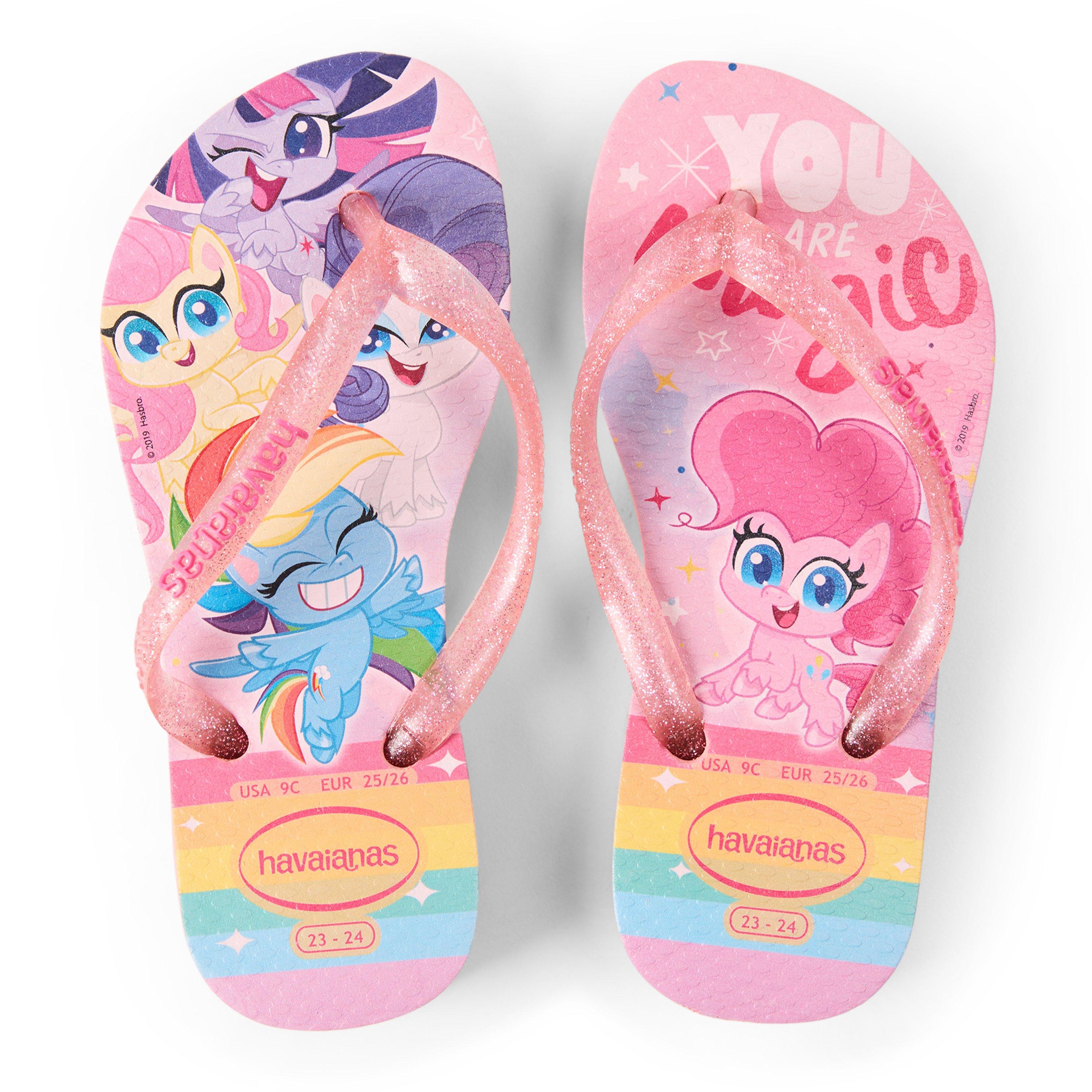 Macaron Pink - Havaianas - Hav. Kids Slim Pony Macar Flip Flops Unisex - 3