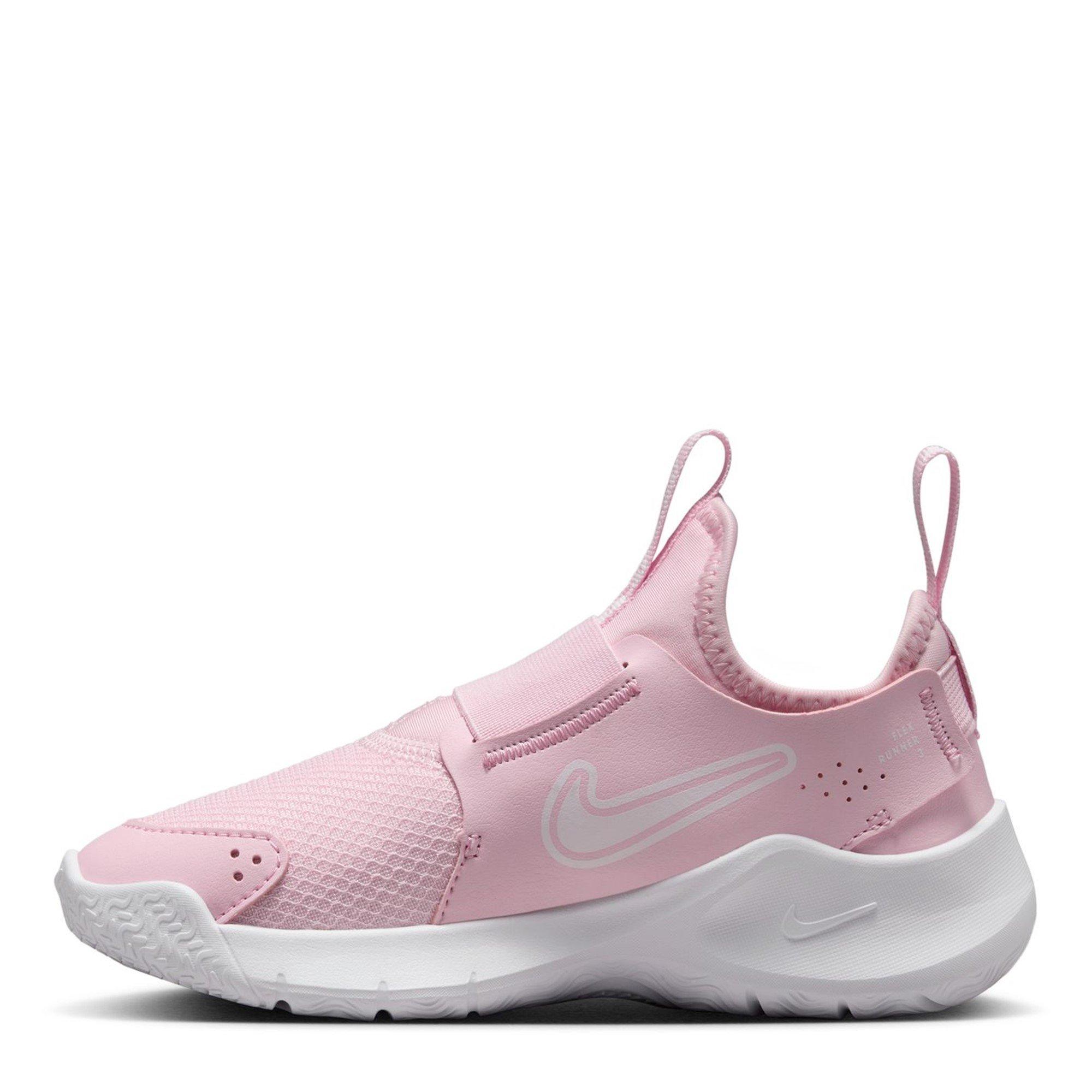 Roze Schuim/Wit - Nike - Flex Runner 3 Little Kids Shoes - 2