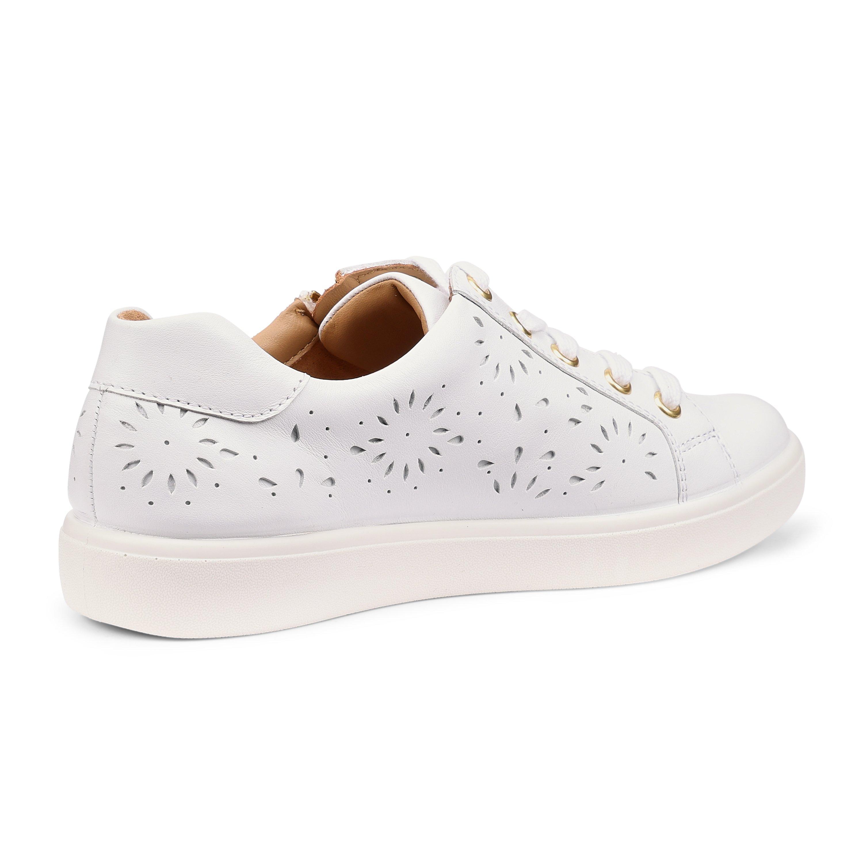 White Perf - Hotter - Wonder Womens Trainers - 4