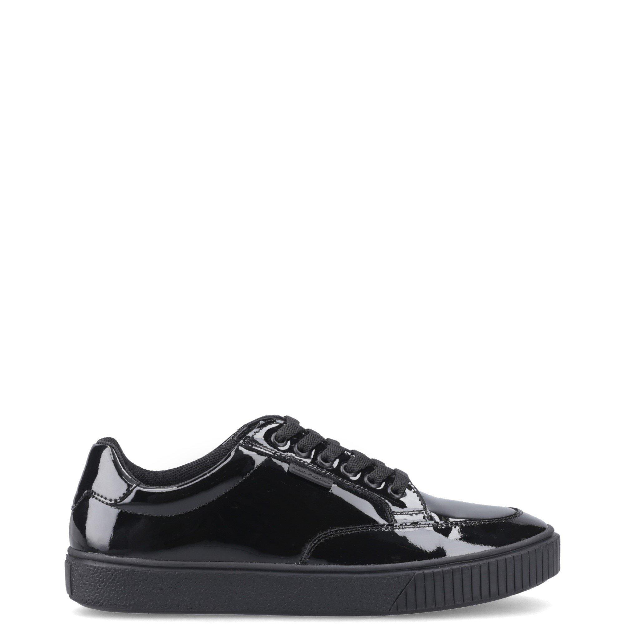Black - Hush Puppies - EVELYN LACE TRAINER SNR2 - 1