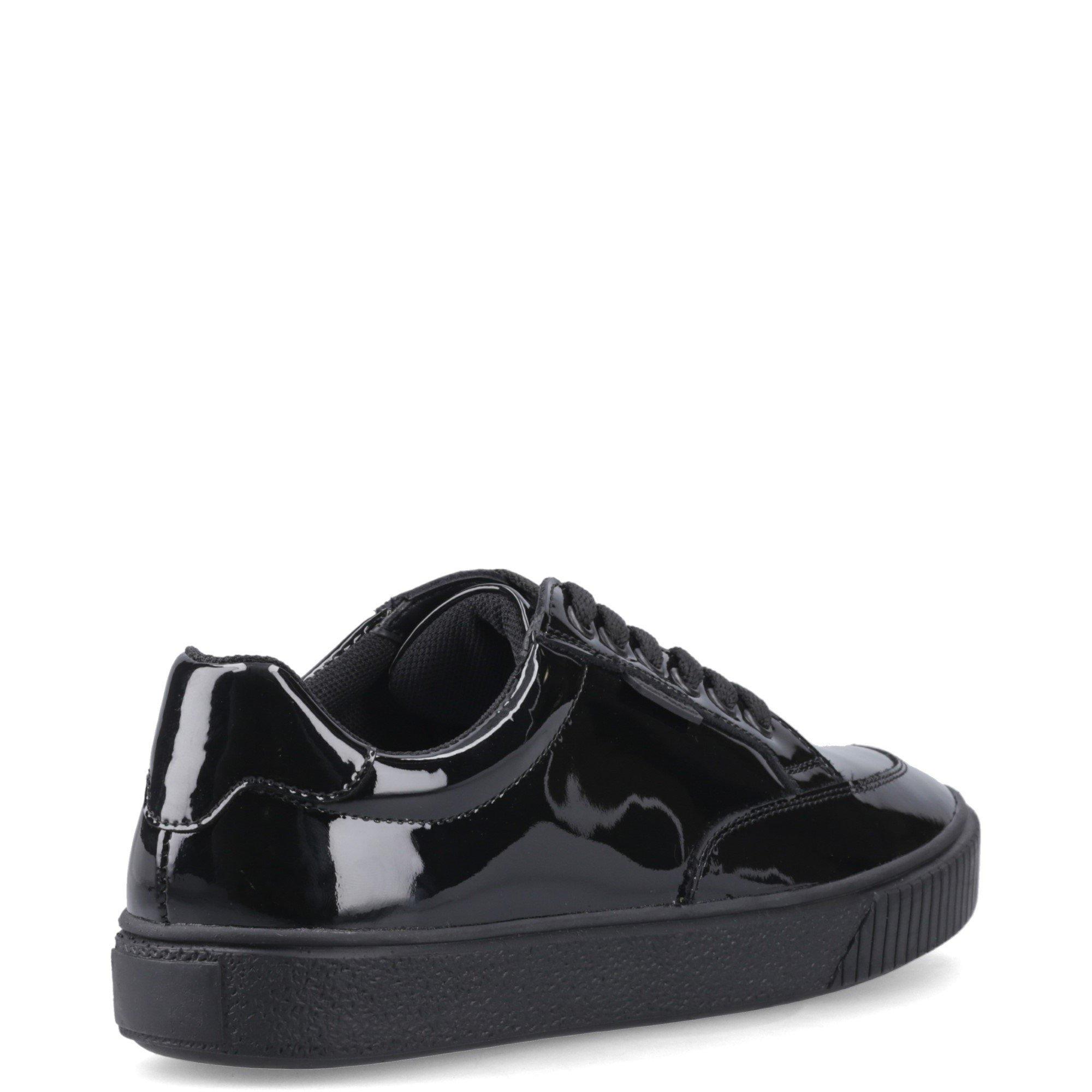 Black - Hush Puppies - EVELYN LACE TRAINER SNR2 - 3