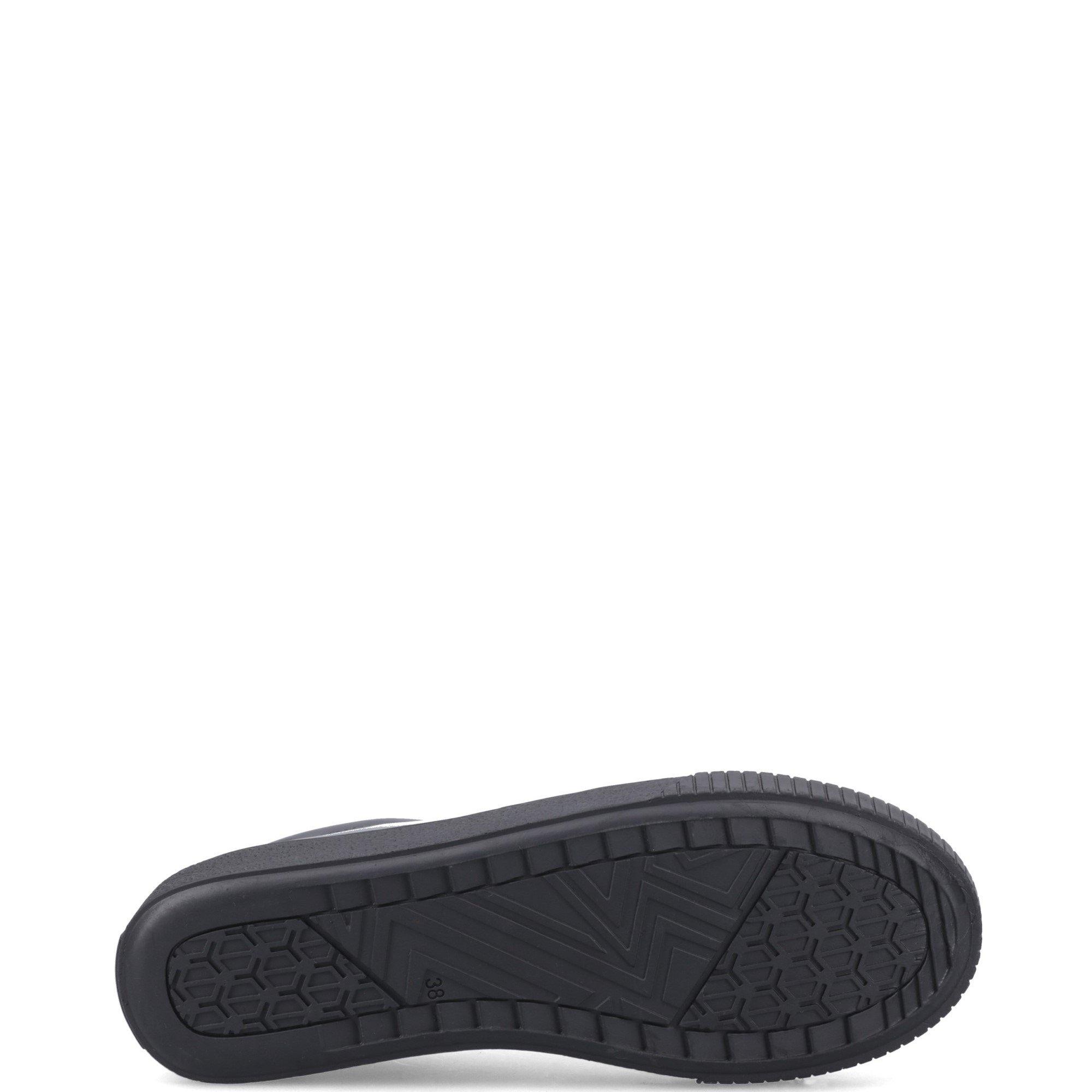 Black - Hush Puppies - EVELYN LACE TRAINER SNR2 - 4