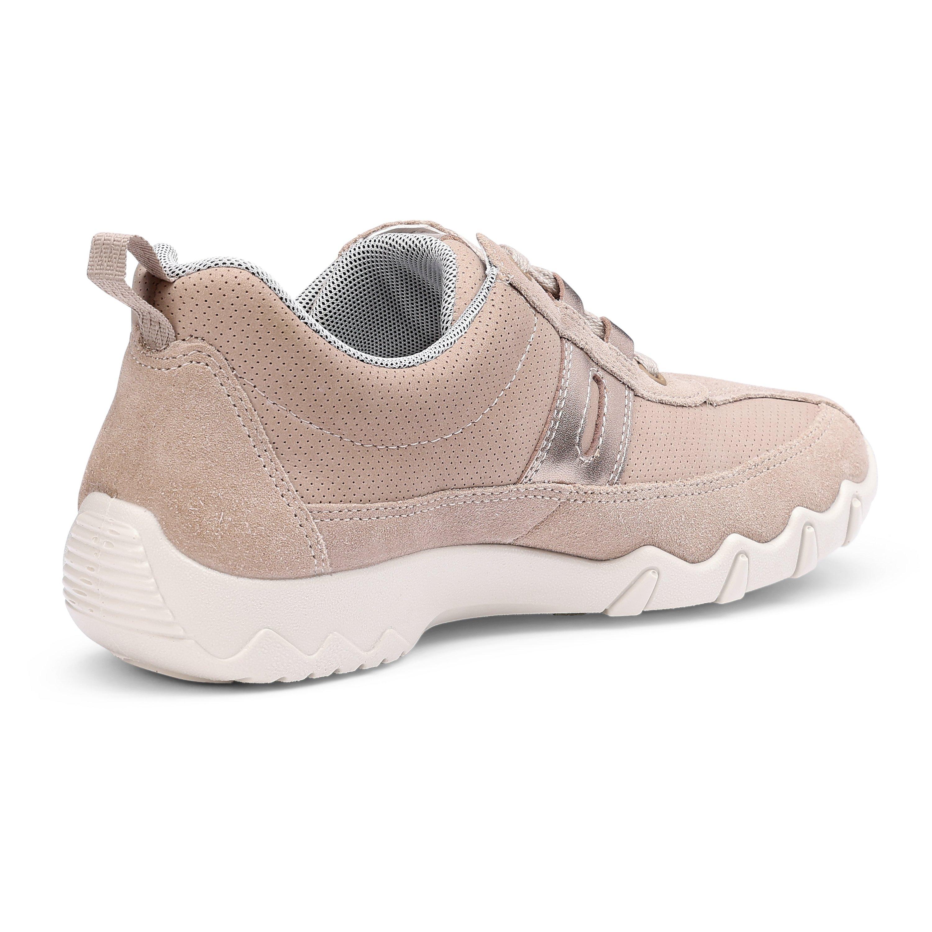 Cement-Rose Gol - Hotter - Leanne II Wide Womens Trainers - 4