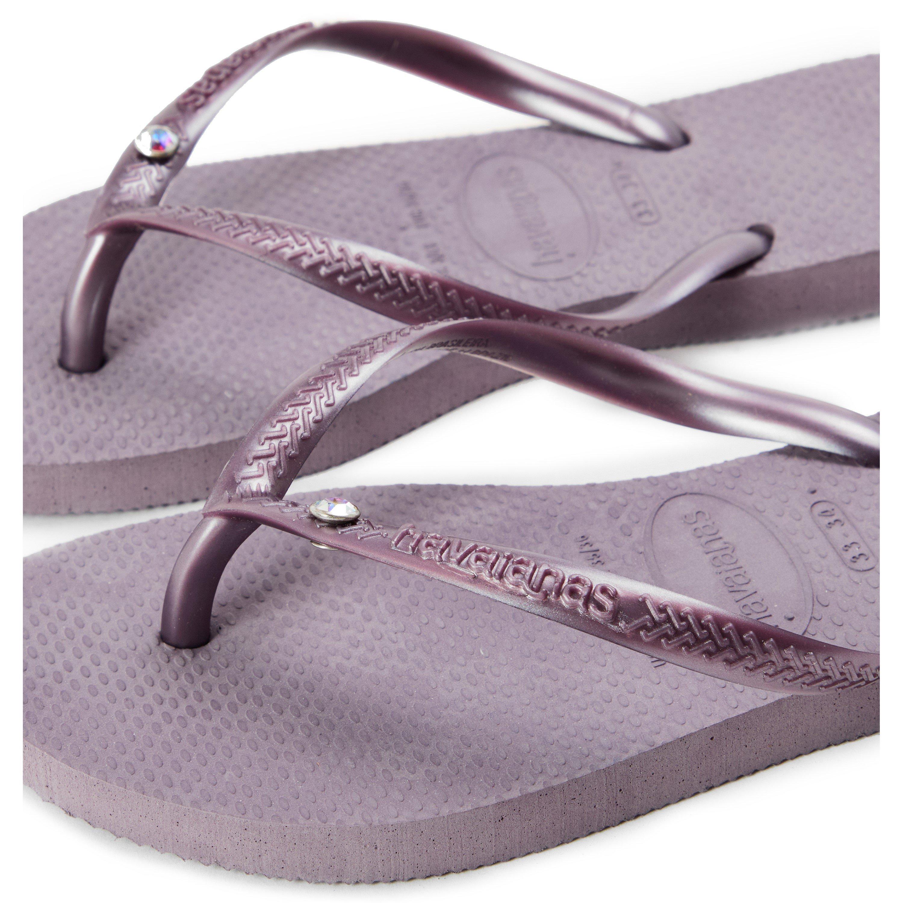 Malve - Havaianas - Hav. Slim Crystal Sw Ii Malve 33/34 Flip Flops Unisex Kids - 3