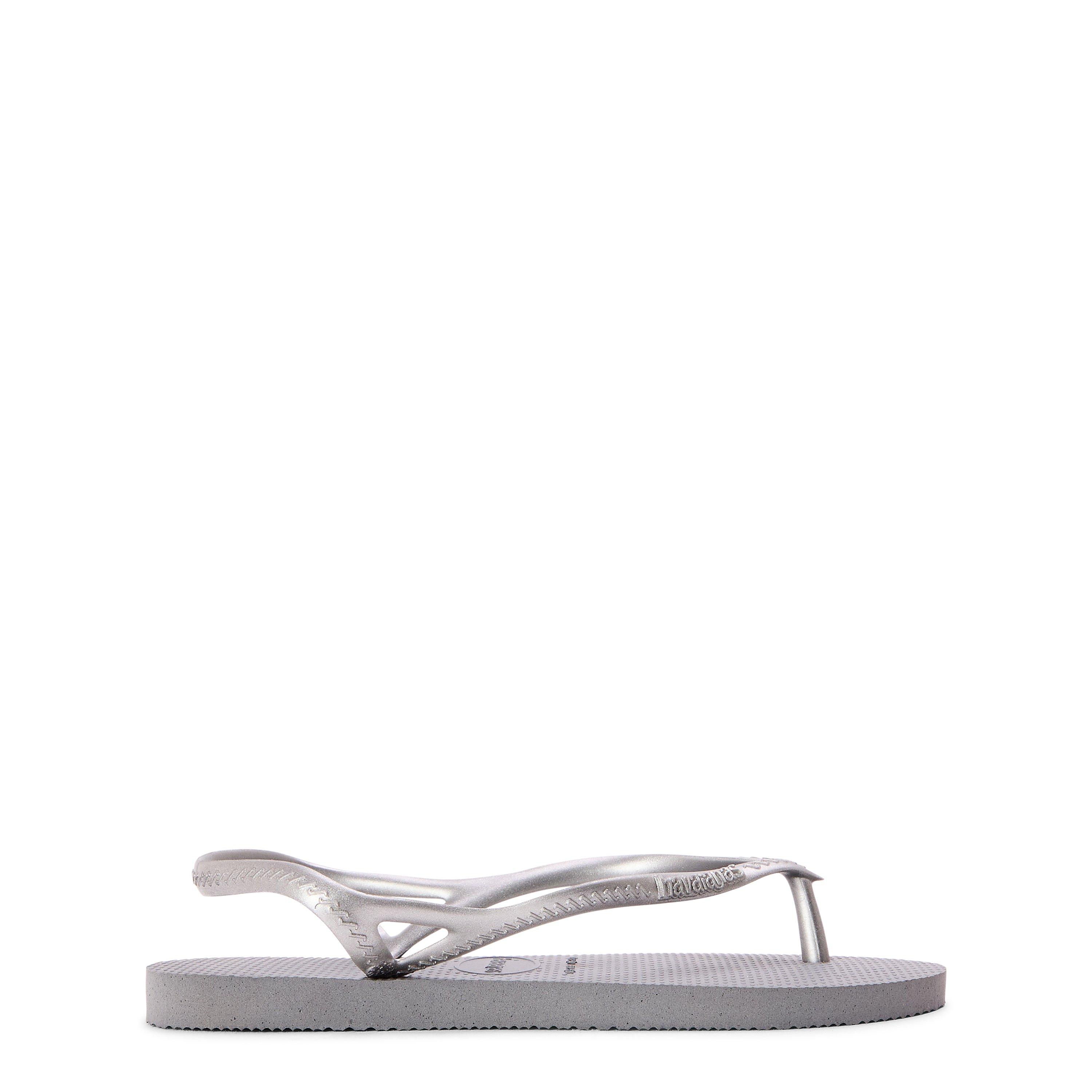 Staal Grijs - Havaianas - Hav. Sunny Ii Steel Grey 33/34 Flip Flops Unisex Kids - 1