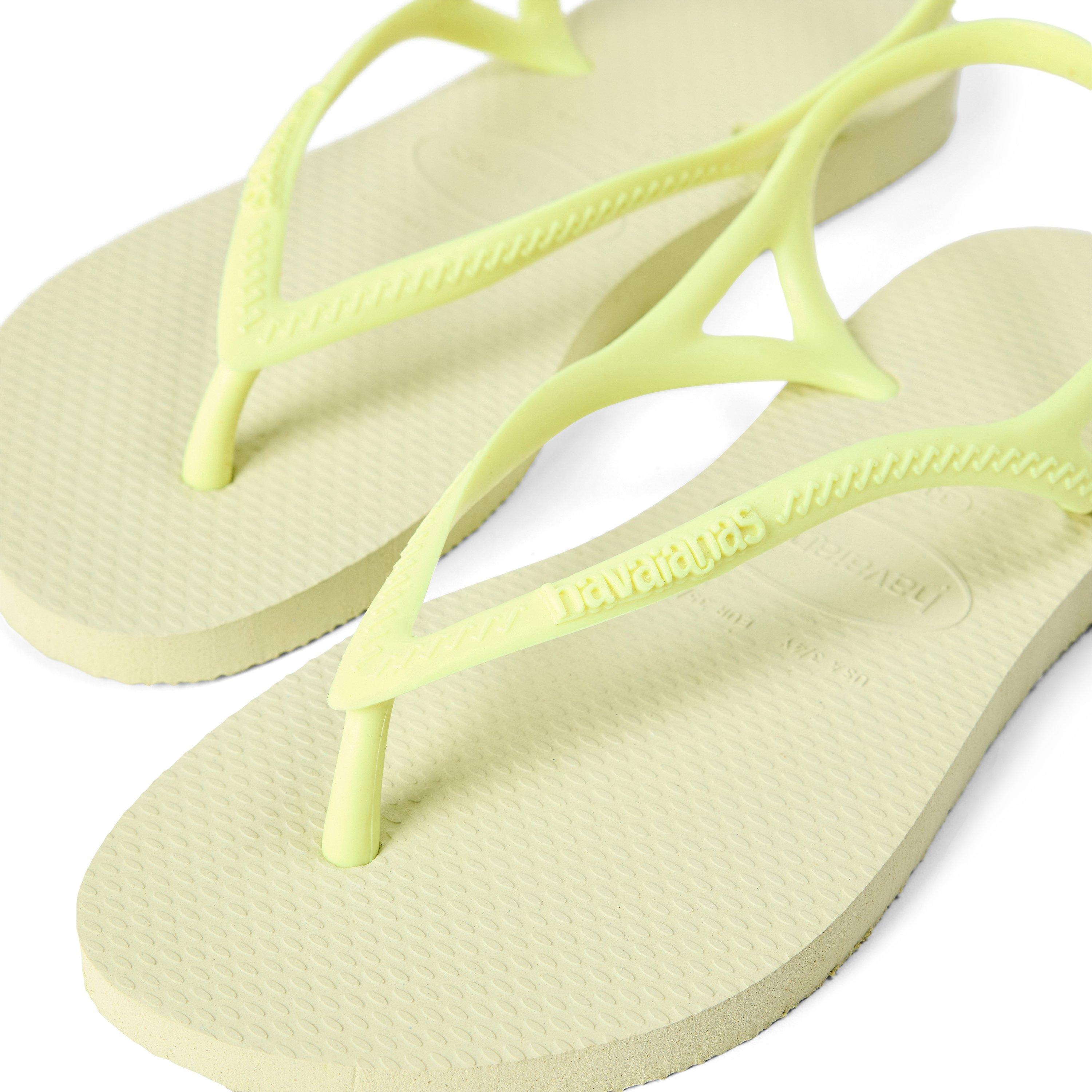Lime Green - Havaianas - Hav. Sunny Ii Lime Green 33/34 Flip Flops Unisex Kids - 3