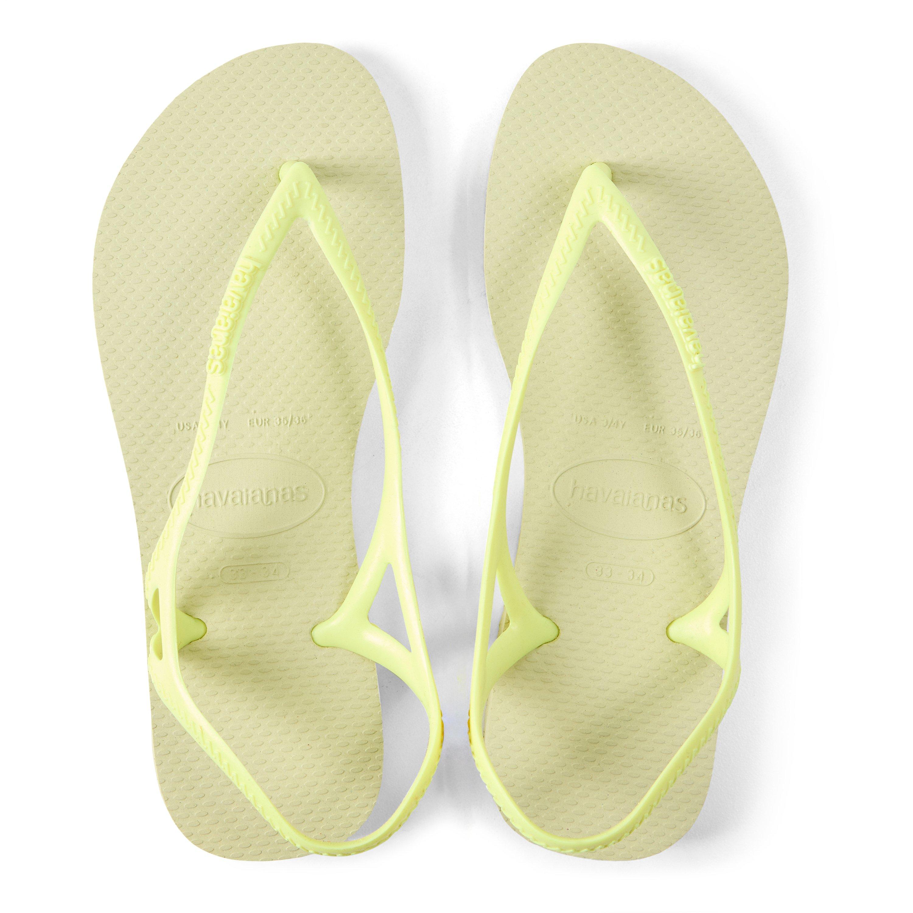 Lime Green - Havaianas - Hav. Sunny Ii Lime Green 33/34 Flip Flops Unisex Kids - 4