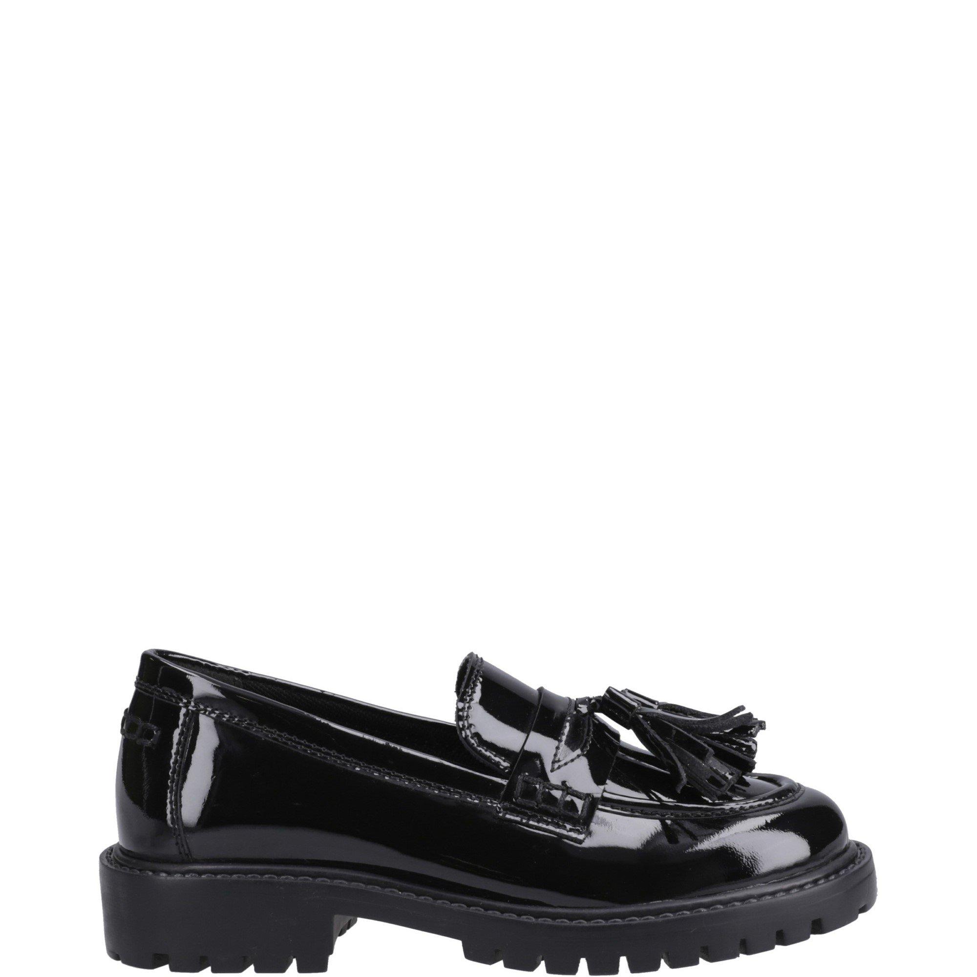 Black - Hush Puppies - Abigail Patent Senior Shoe - 1