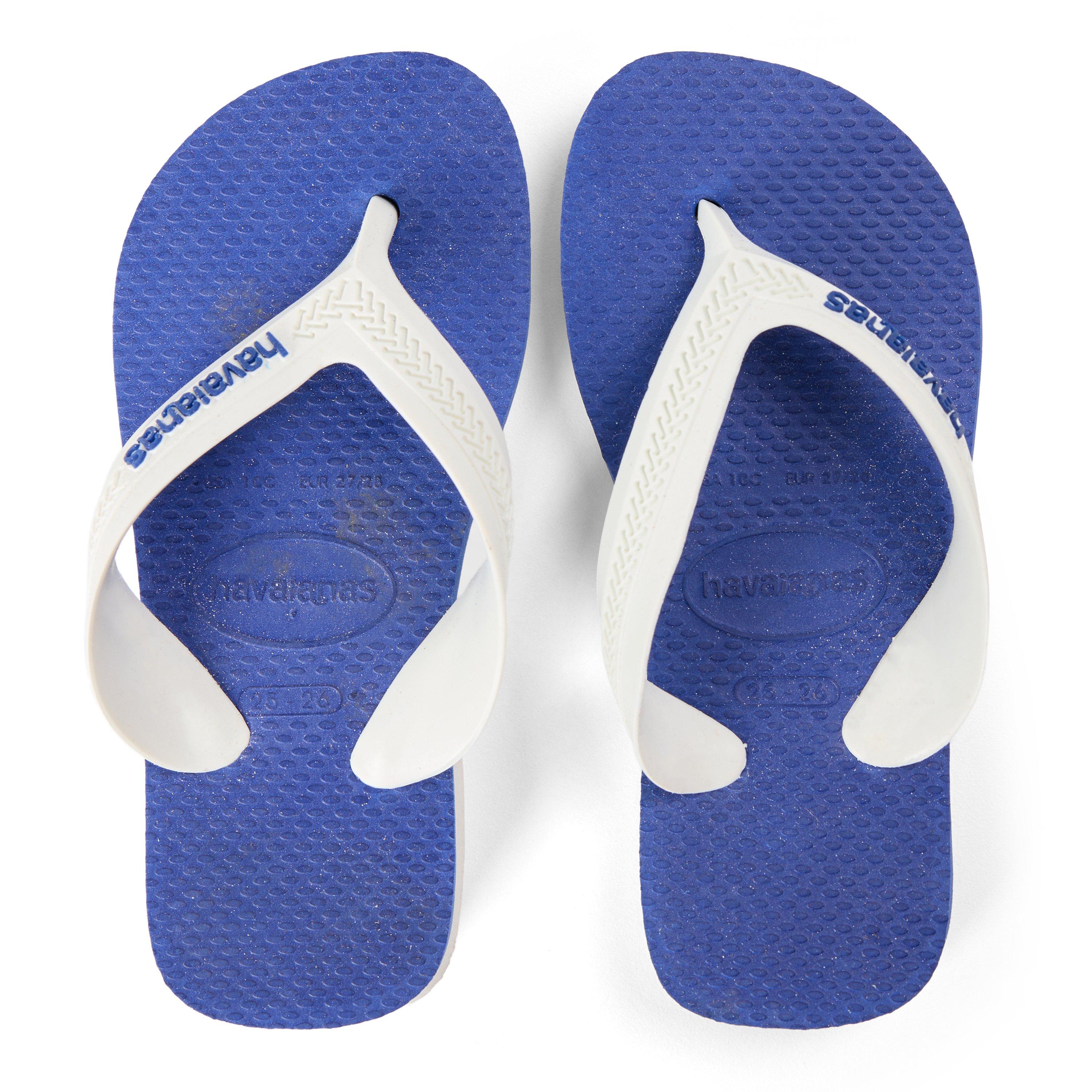 Plavo/Bijelo - Havaianas - Hav. Kids Max Marine Blue/White 25/ Flip Flops Unisex - 4