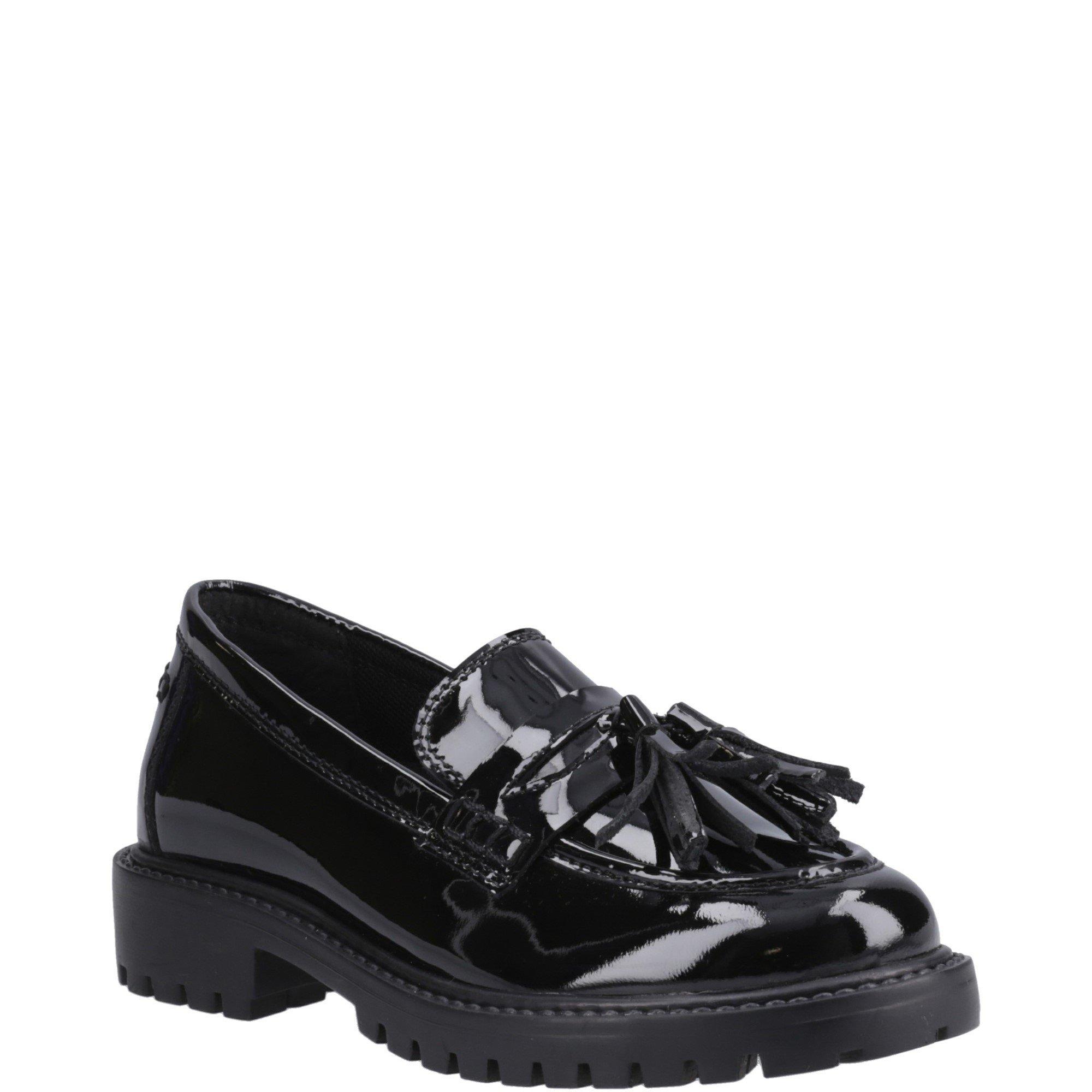 Black - Hush Puppies - Abigail Patent Senior Shoe - 2