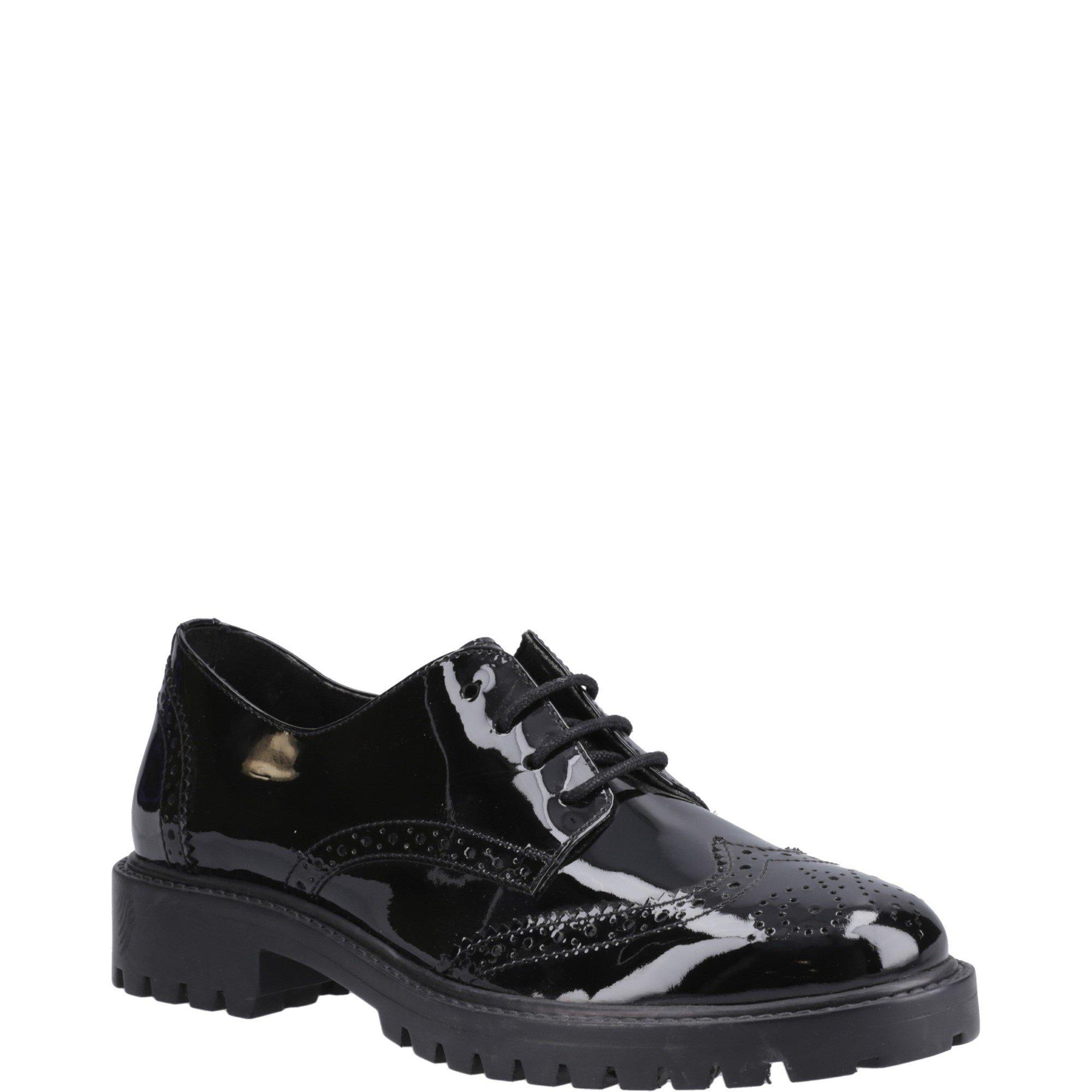 Black - Hush Puppies - Athena Patent Jnr - 2