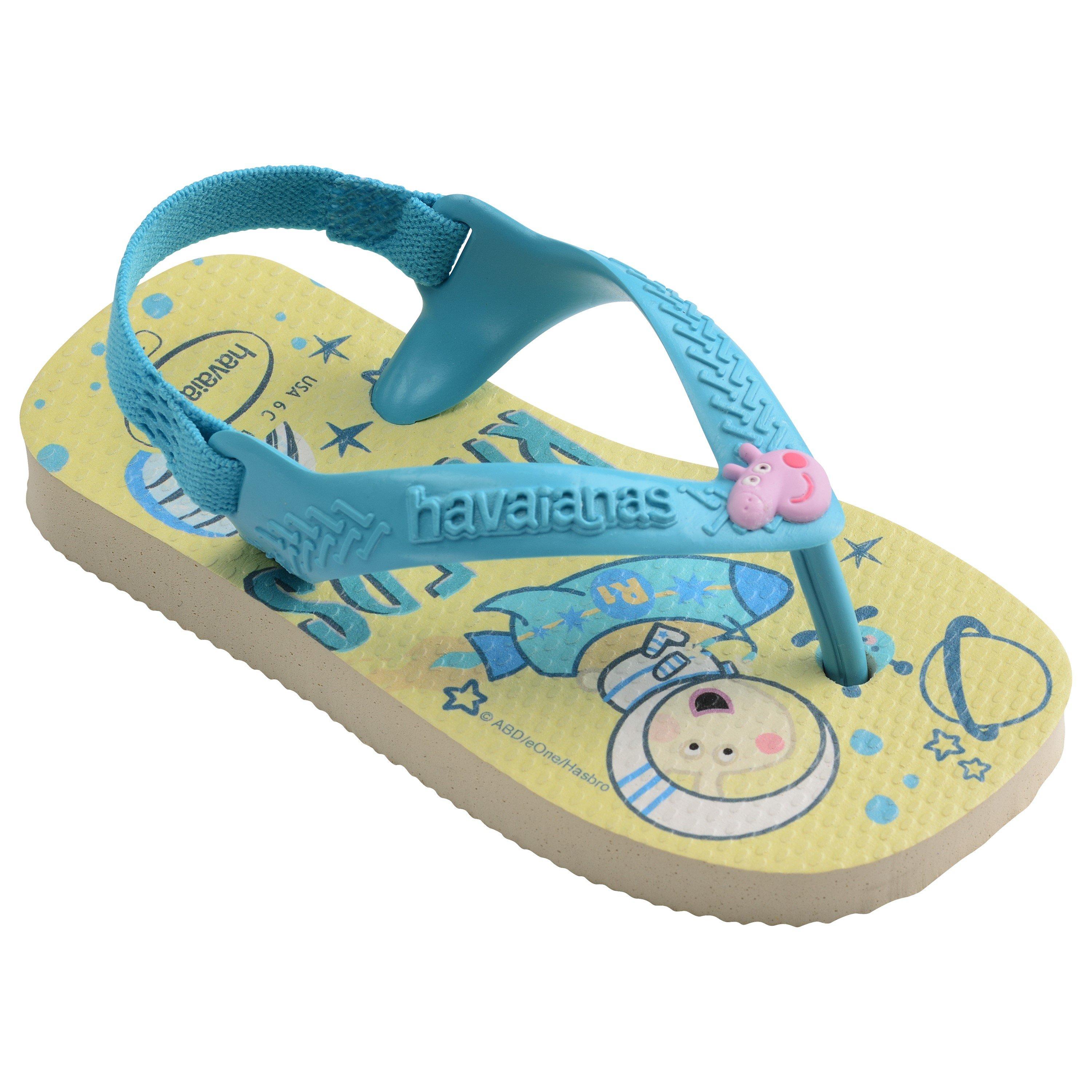 Beige - Havaianas - Hav. Baby Peppa Pig Beige 21 Flip Flops Unisex Kids - 2