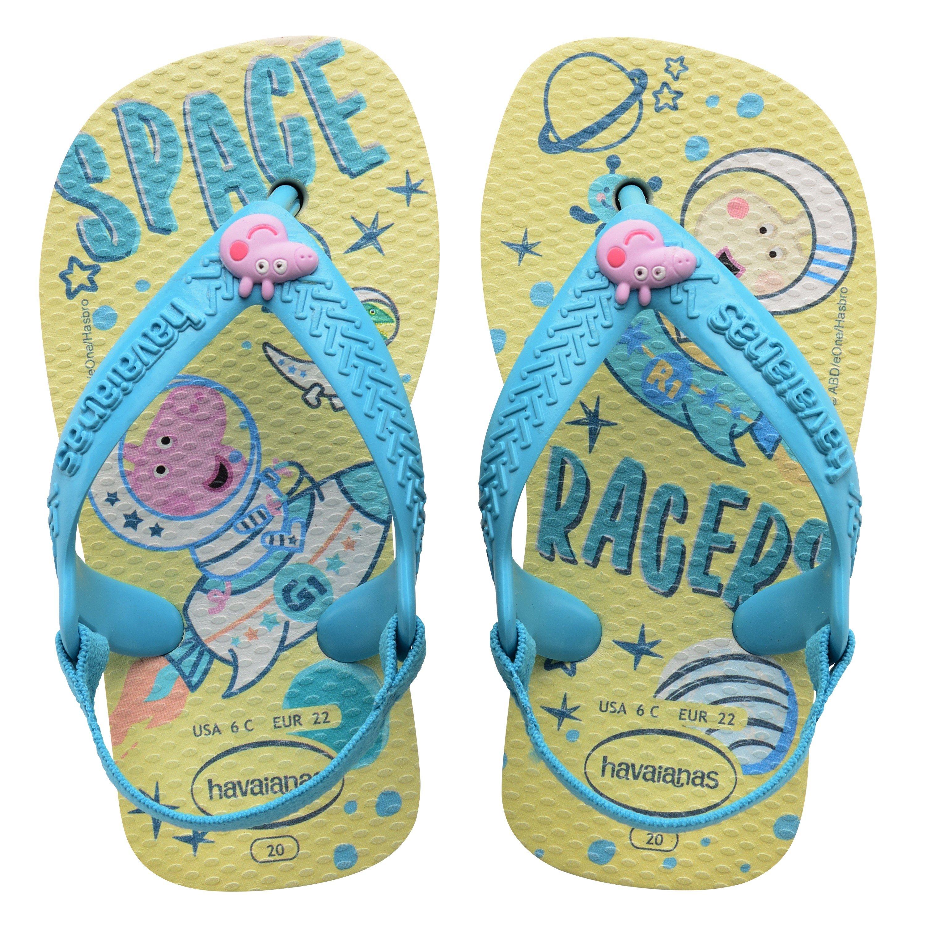 Beige - Havaianas - Hav. Baby Peppa Pig Beige 21 Flip Flops Unisex Kids - 3