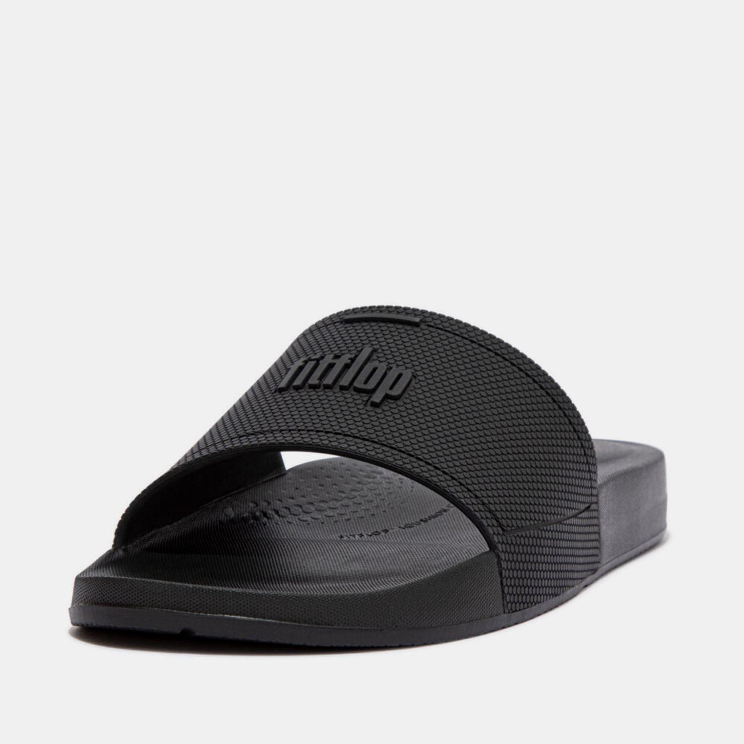 Black - Fitflop - iQushion Pool Sliders - 2