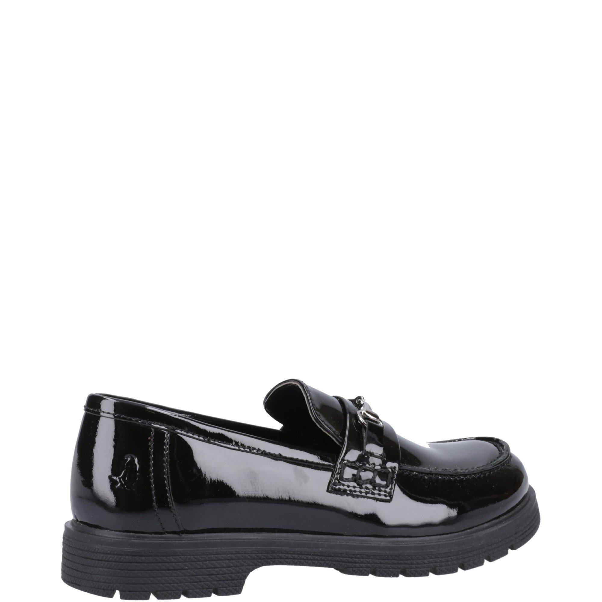 Black - Hush Puppies - Lydia Patent Senior Shoe - 3