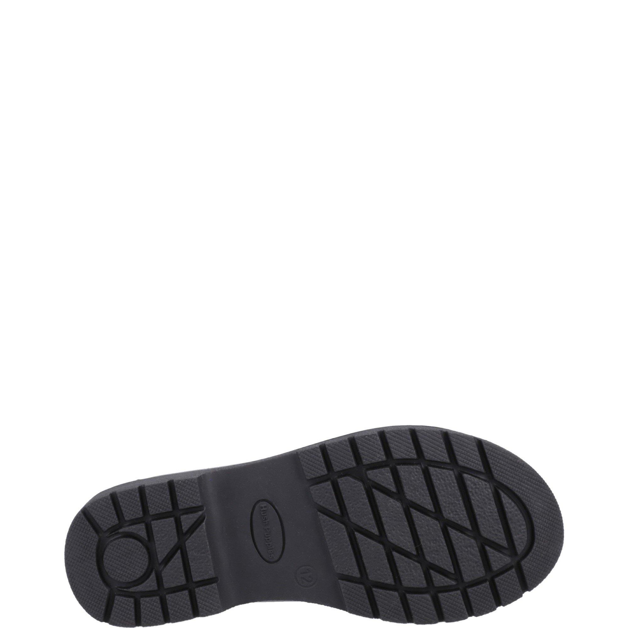 Black - Hush Puppies - Lydia Patent Senior Shoe - 4