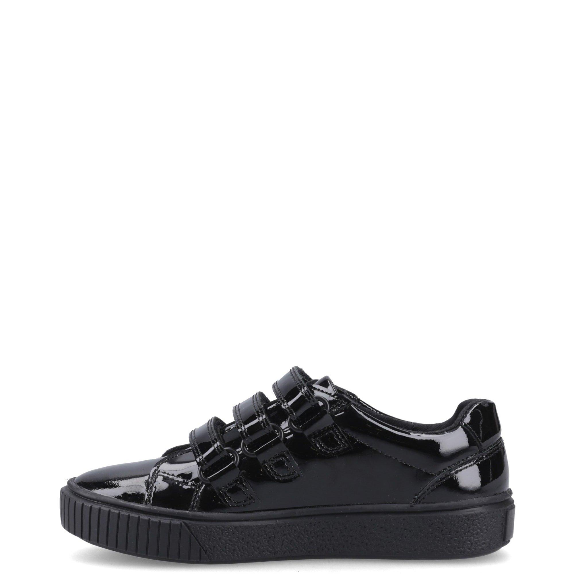 Black Patent - Hush Puppies - ELSIE TOUCH FASTENING SN - 4