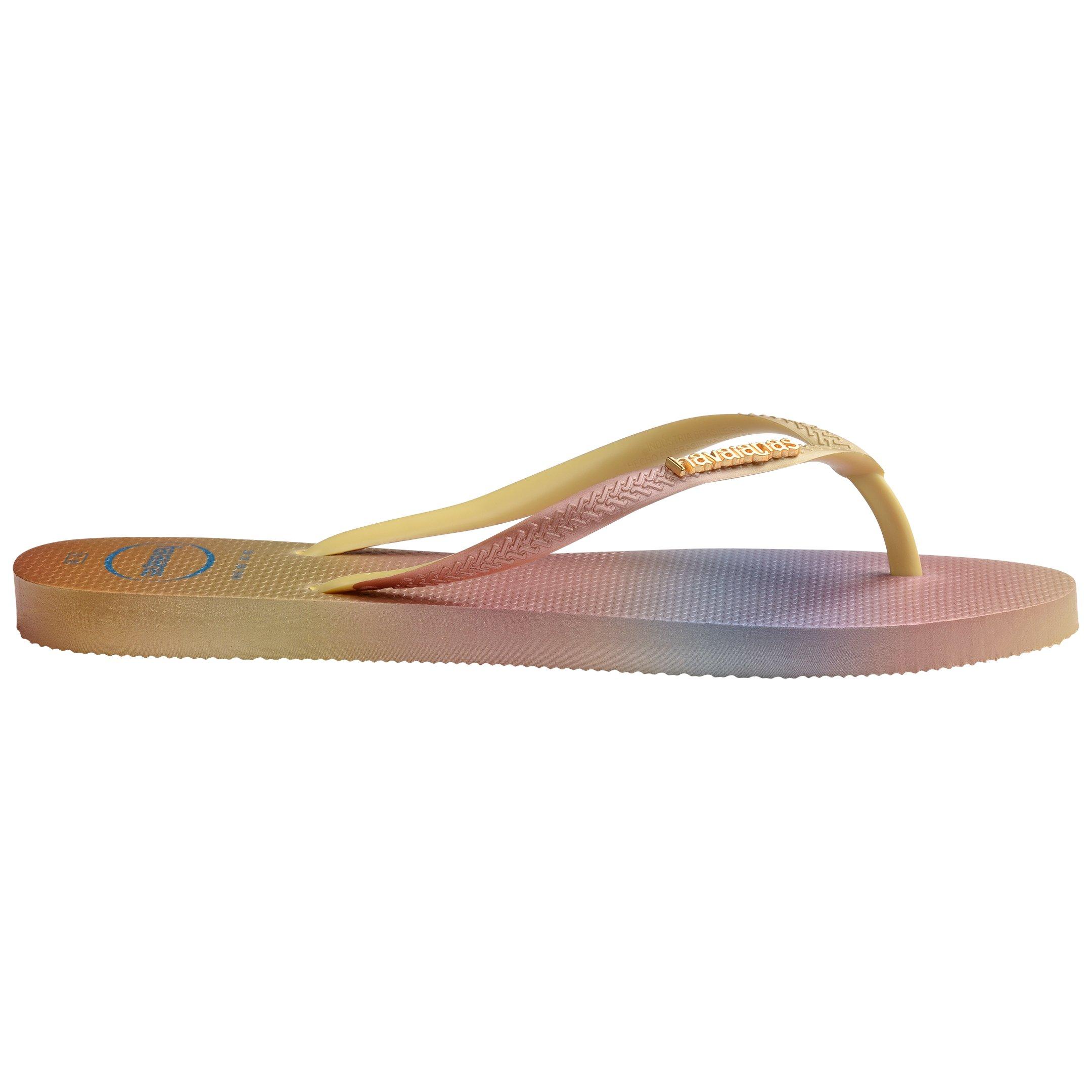 Yellow Pixel - Havaianas - Hav. Slim Gradient Sunset Yellow Pi Flip Flops Unisex Kids - 1