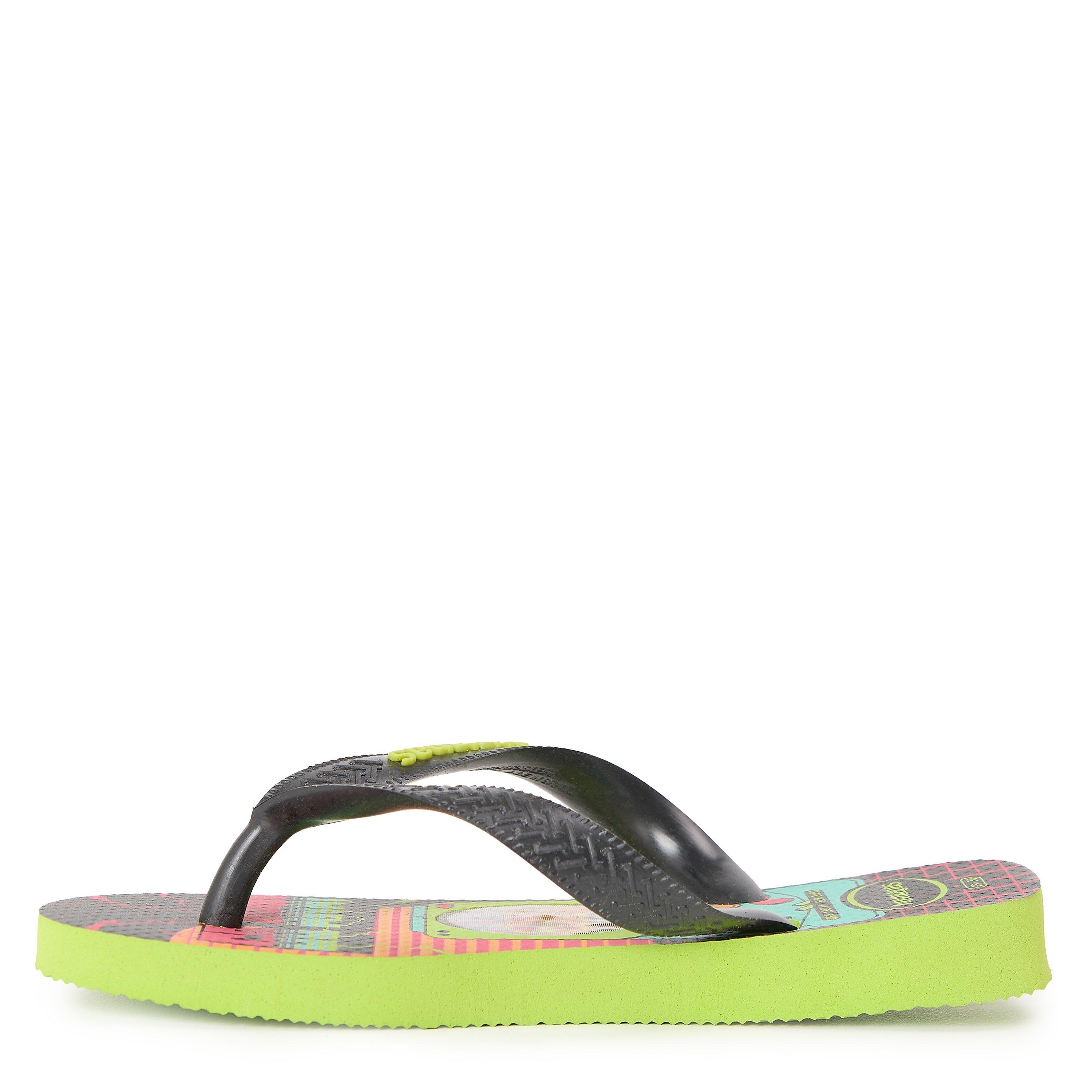 Vert/Noir - Havaianas - Hav. Top Holographic Lemon Green / Flip Flops Unisex Kids - 2