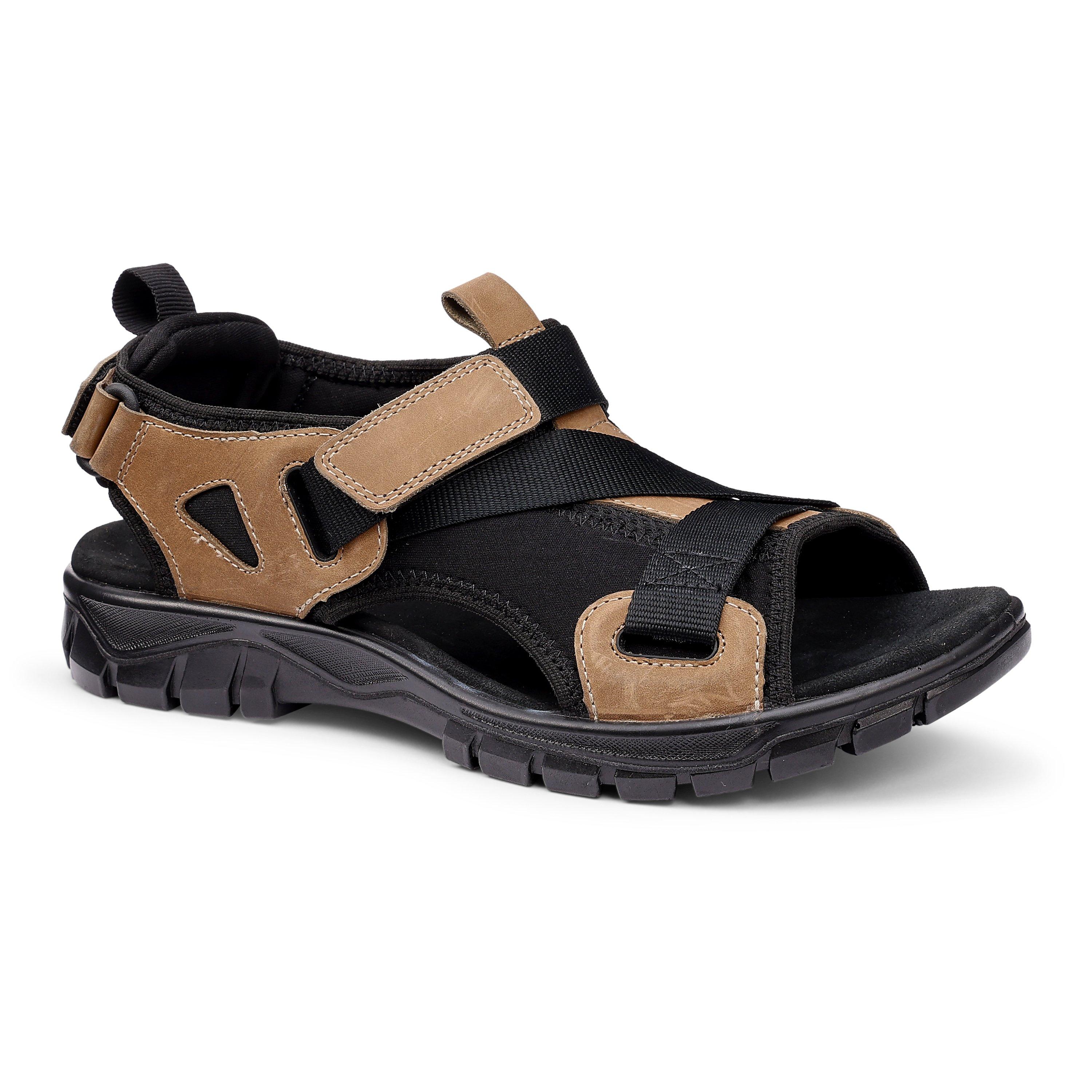 Taupe - Hotter - Track Mens Active Sandals - 2