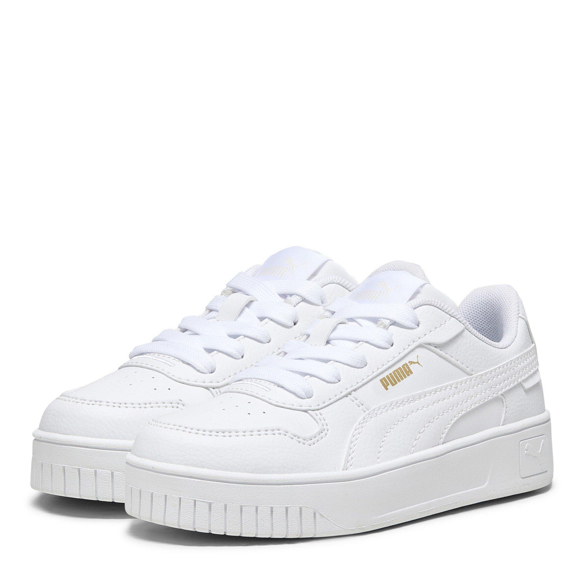 Puma  Kids ' Carina Street Low-Top Trainers - White Puma White - C13 (31.5)
