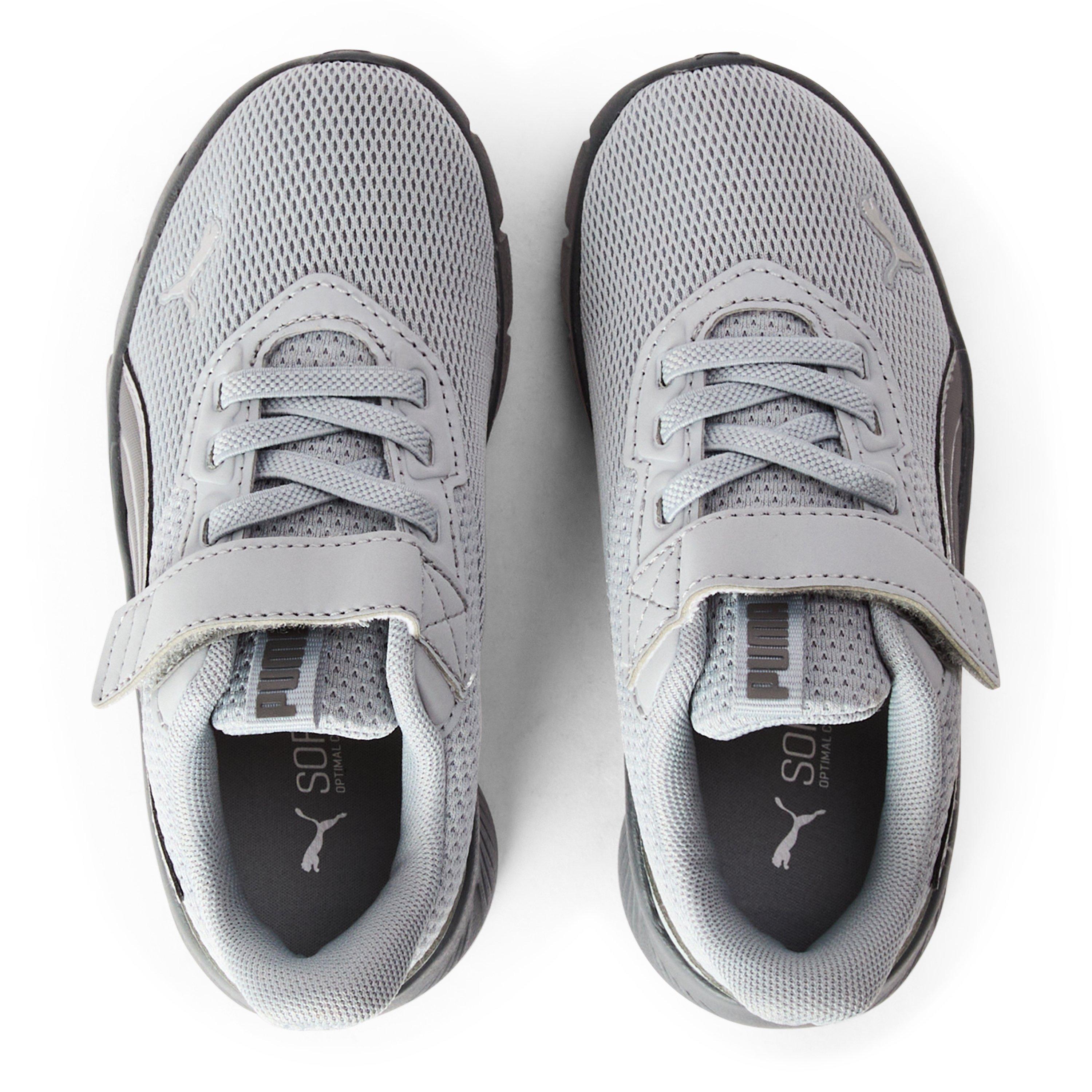Grau/Silber - Puma - Unisex Kids FlexFocus AC+ Runners - 4
