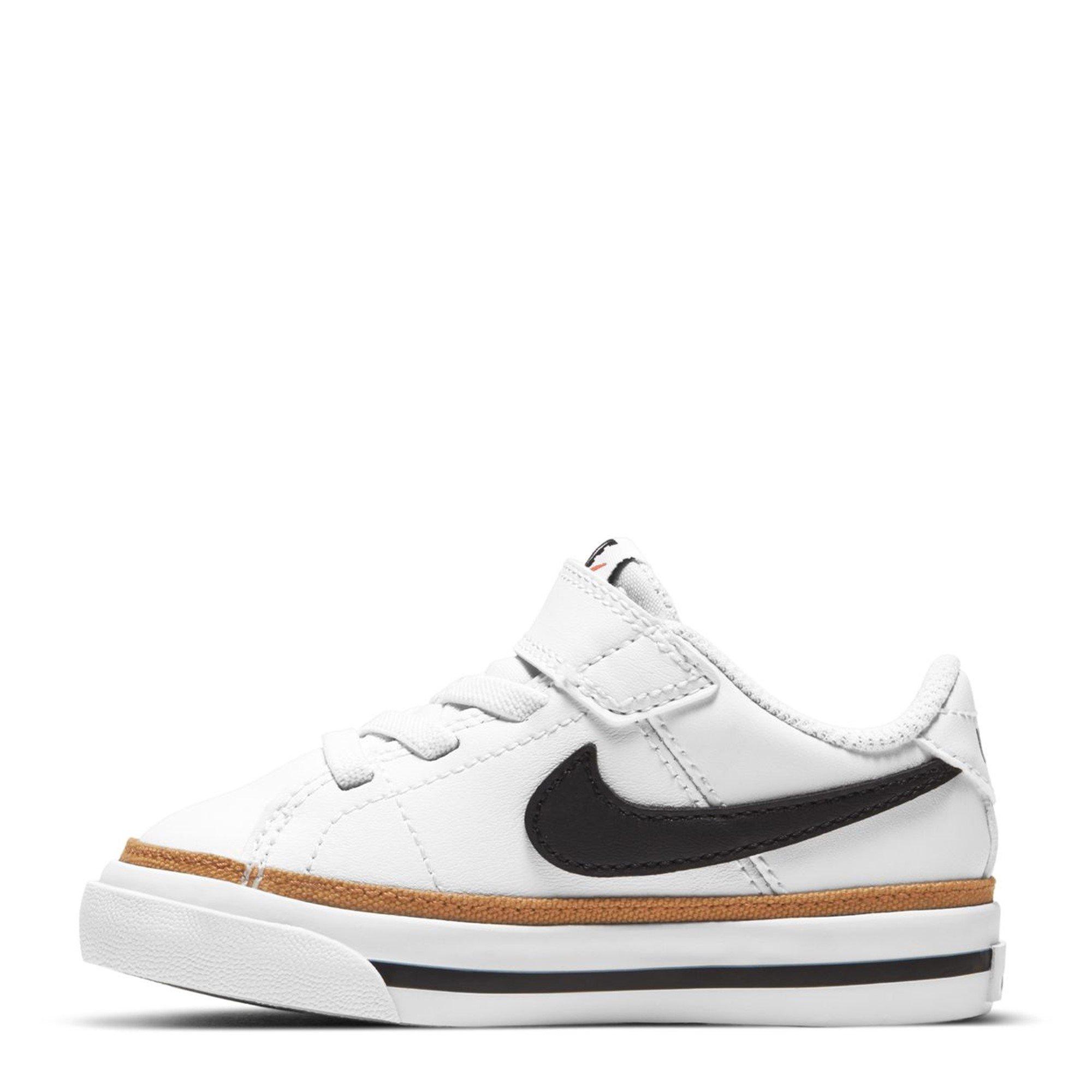 Wht/Blk/Gum - Nike - Court Legacy Baby/Toddler Shoes - 2