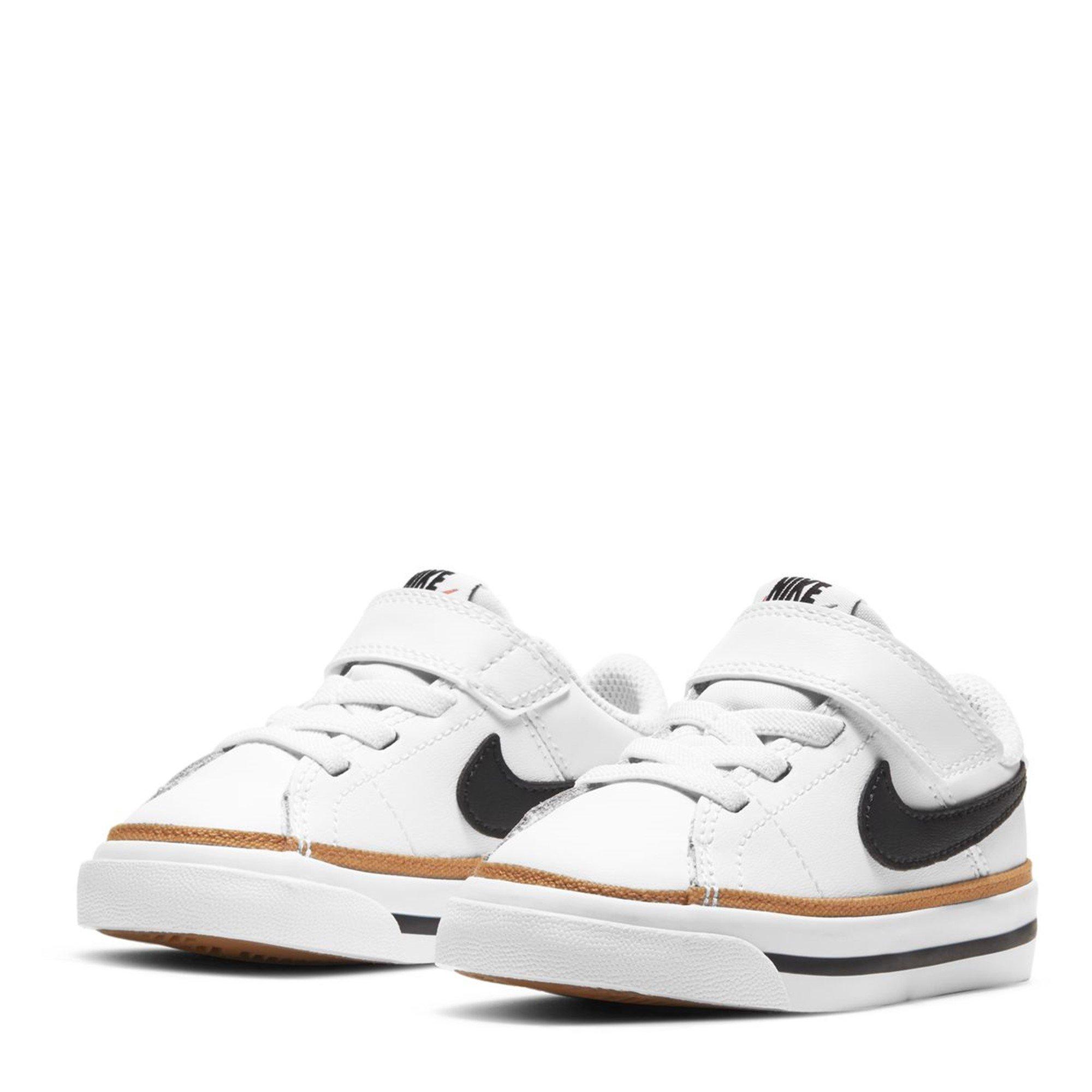 Wht/Blk/Gum - Nike - Court Legacy Baby/Toddler Shoes - 3