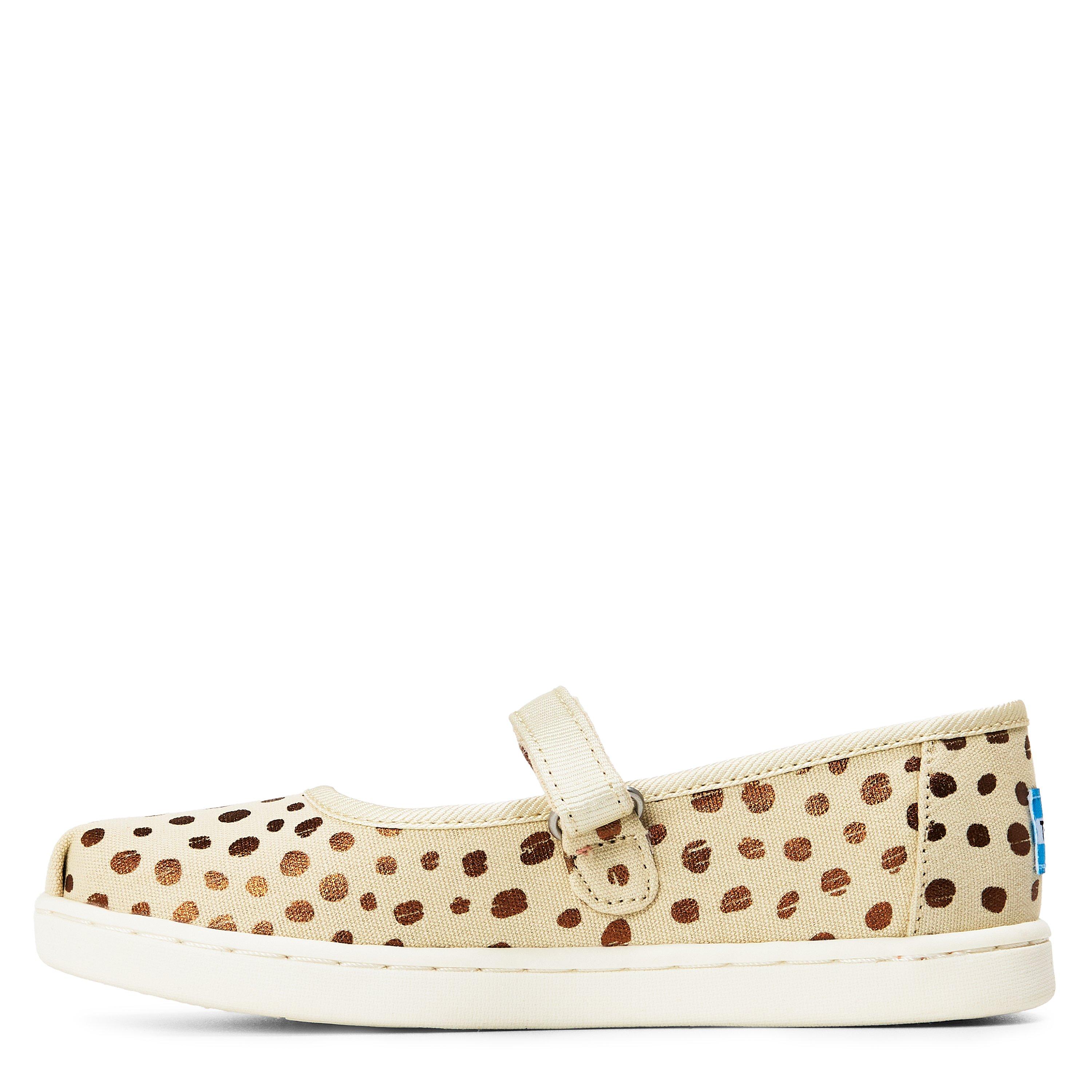 White - Toms - Jane Flat Infants - 2