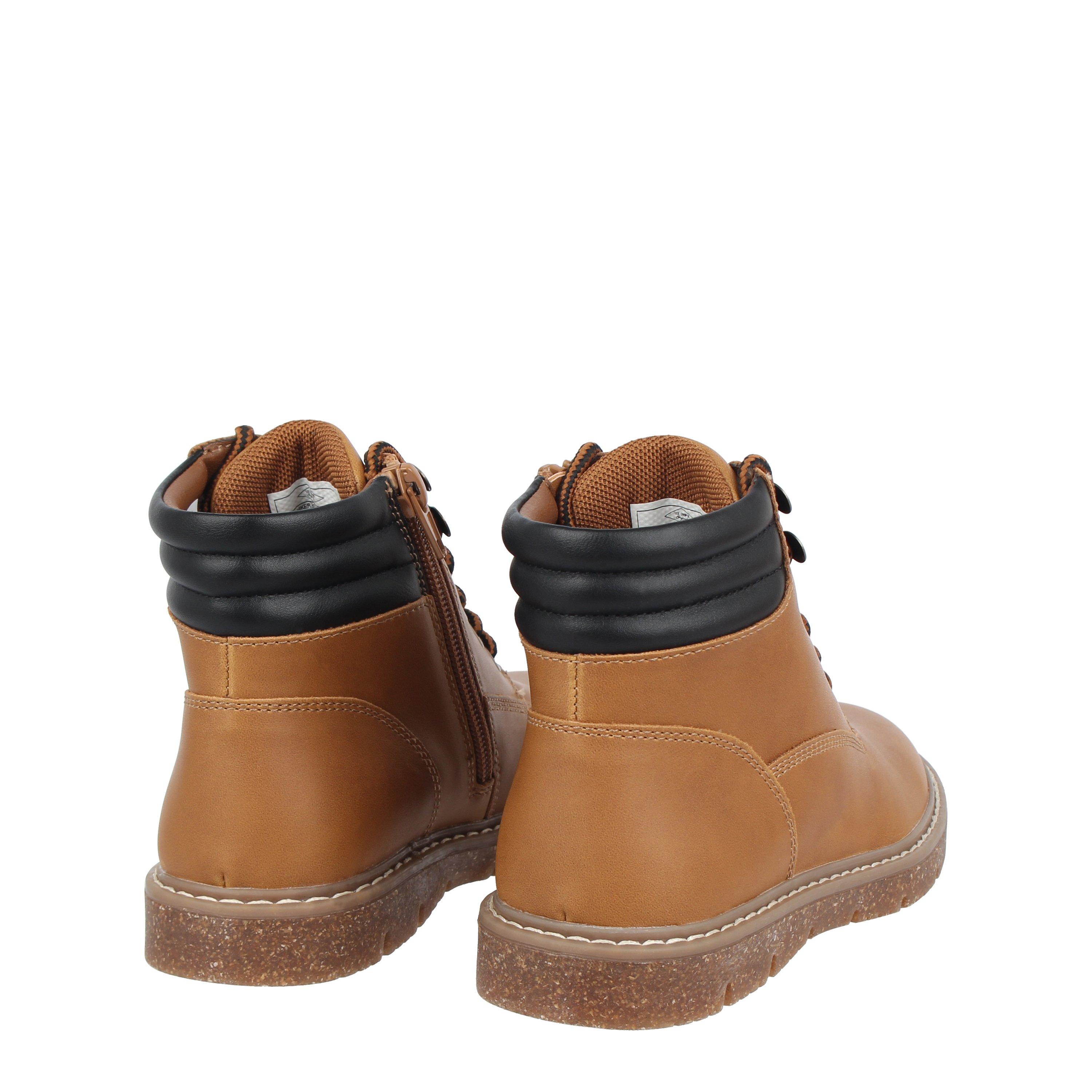 Tan - Lee Cooper - Hiker Boots Childrens - 4