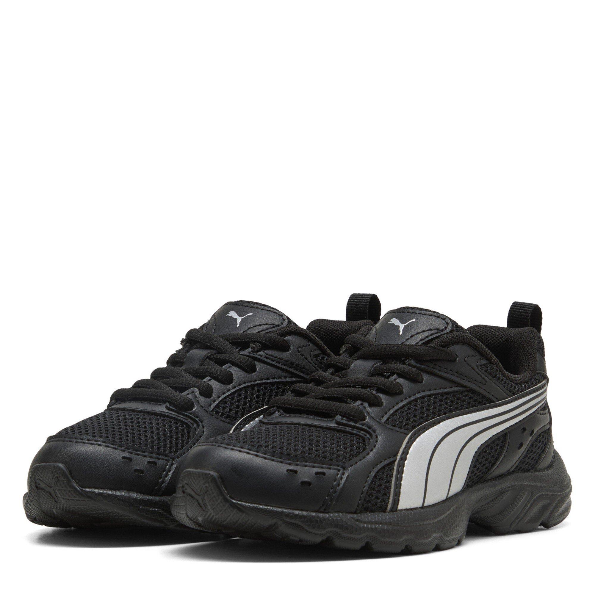 Puma Girls Milenio Tech Lt Kids - Black/Silv - C10 (28)