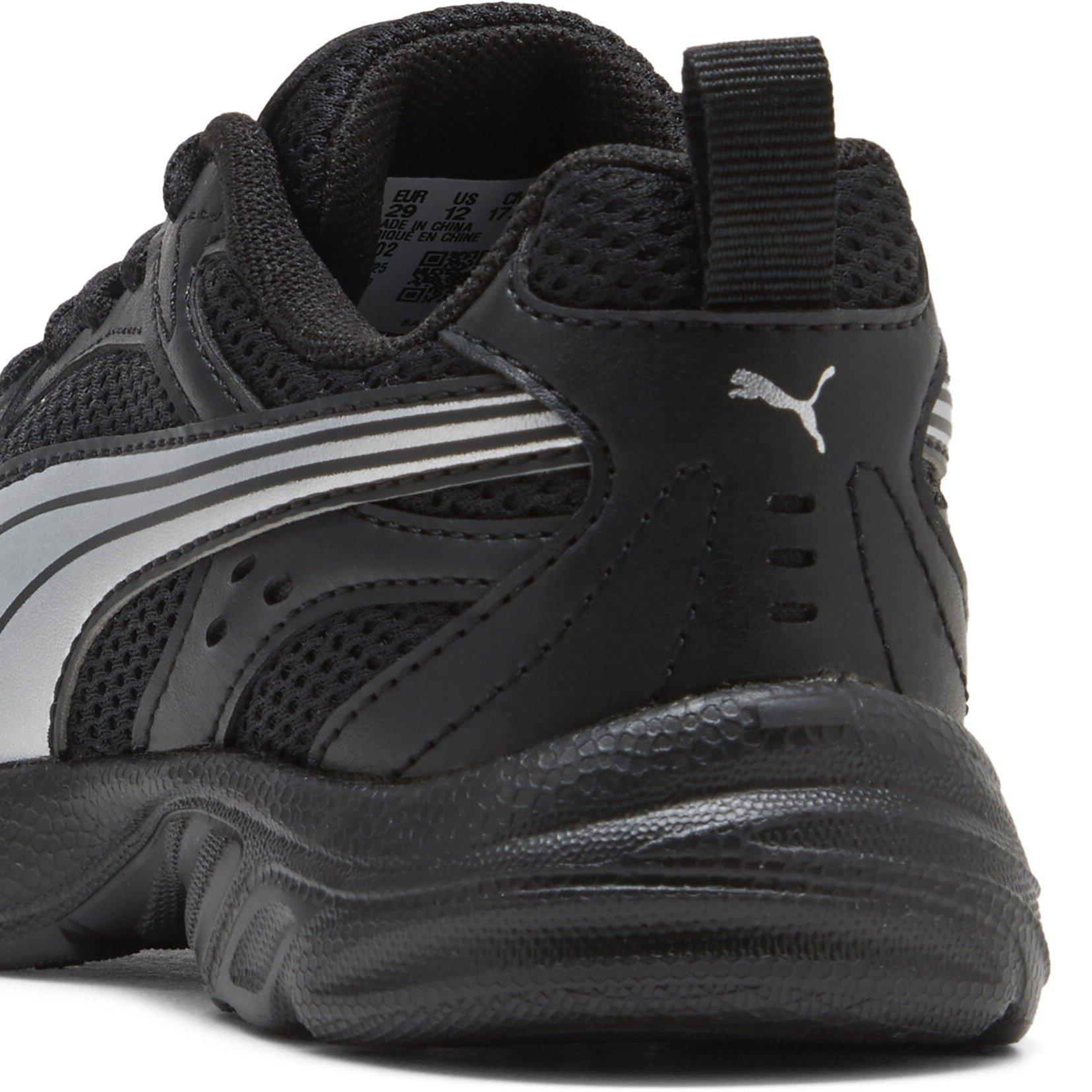 Black/Silv - Puma - Puma Milenio Tech LT Kids - 5