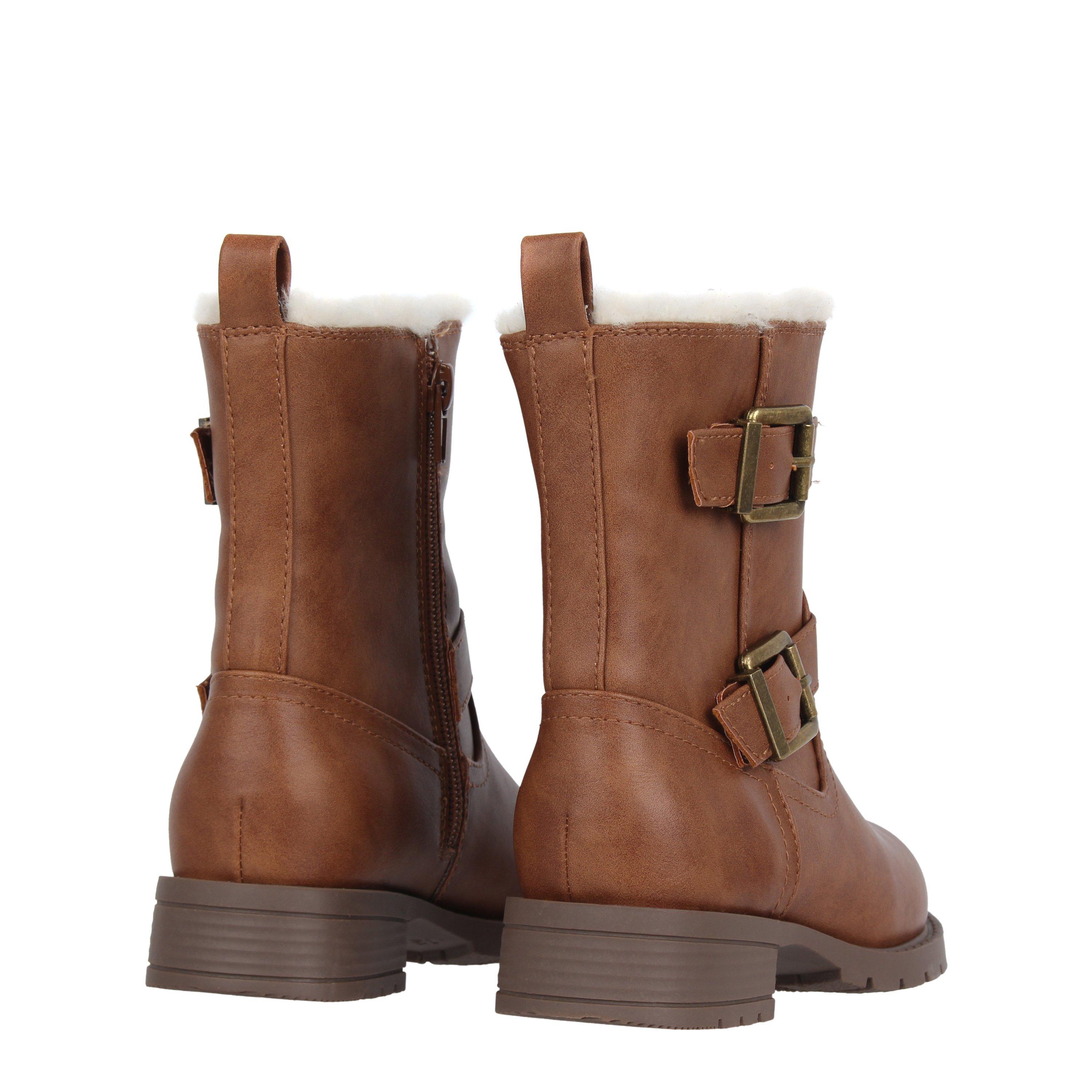 Marrón - Miso - Cara Biker Boots Childrens - 4