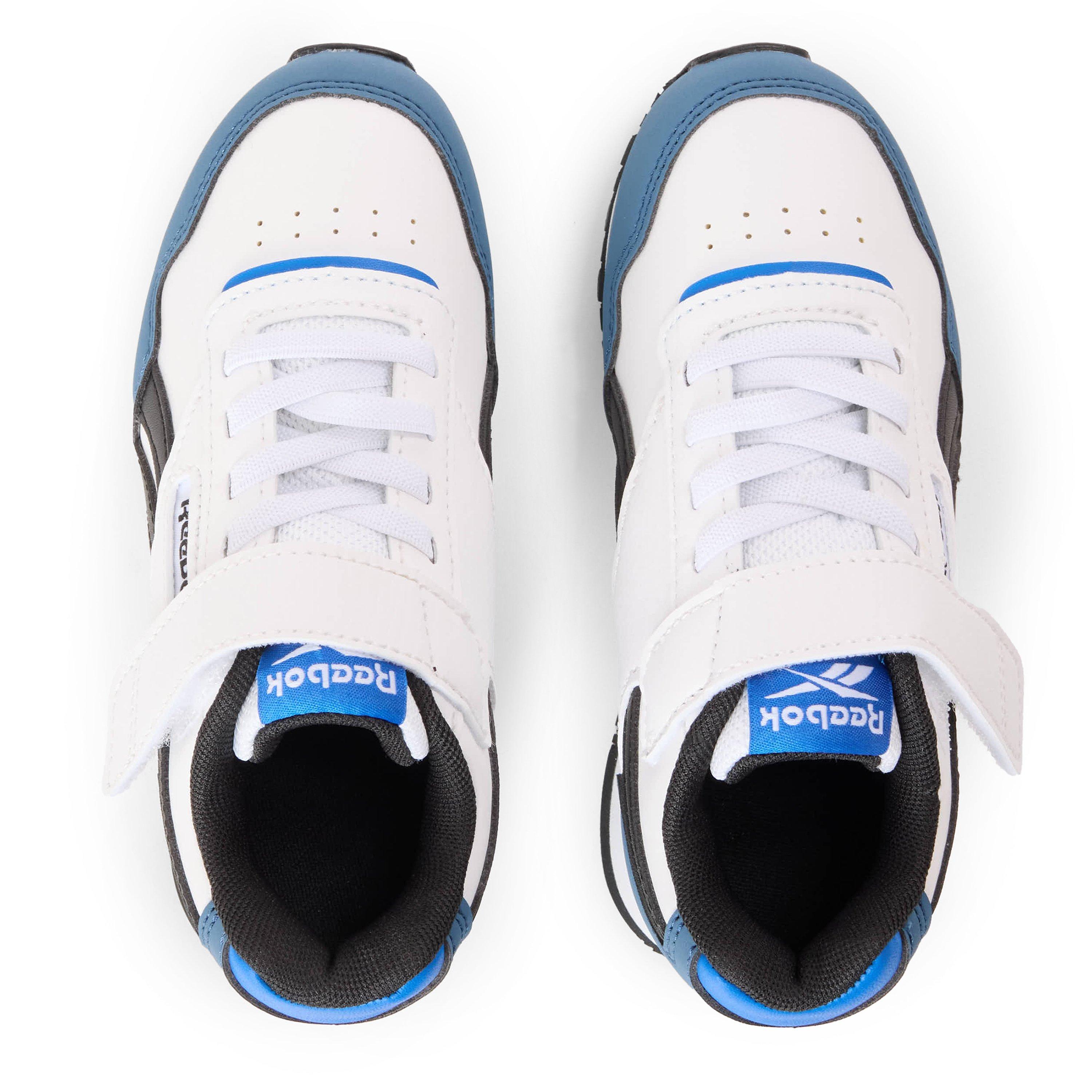 Blanc/Bleu - Reebok - Unisex Kids' Glide Elastic Trainers - 4