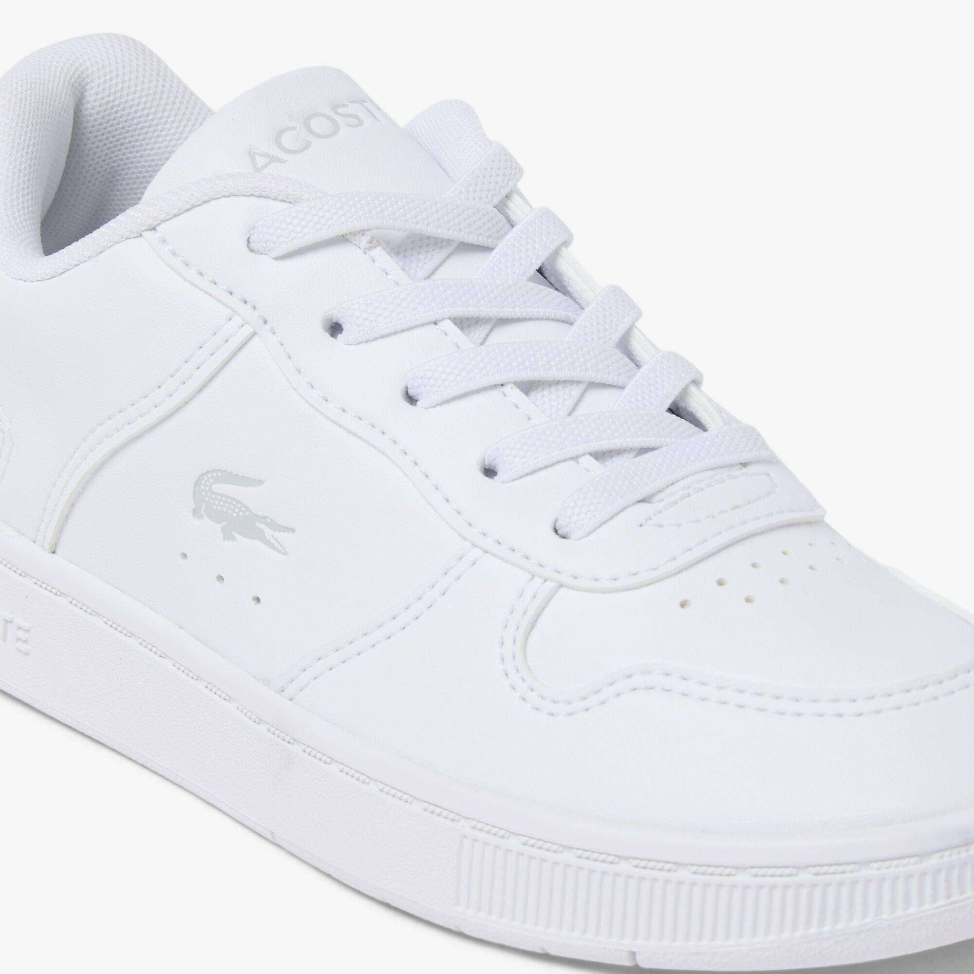Wht/Wht 21G - Lacoste - Kids' Ace Base Court Trainers - 4