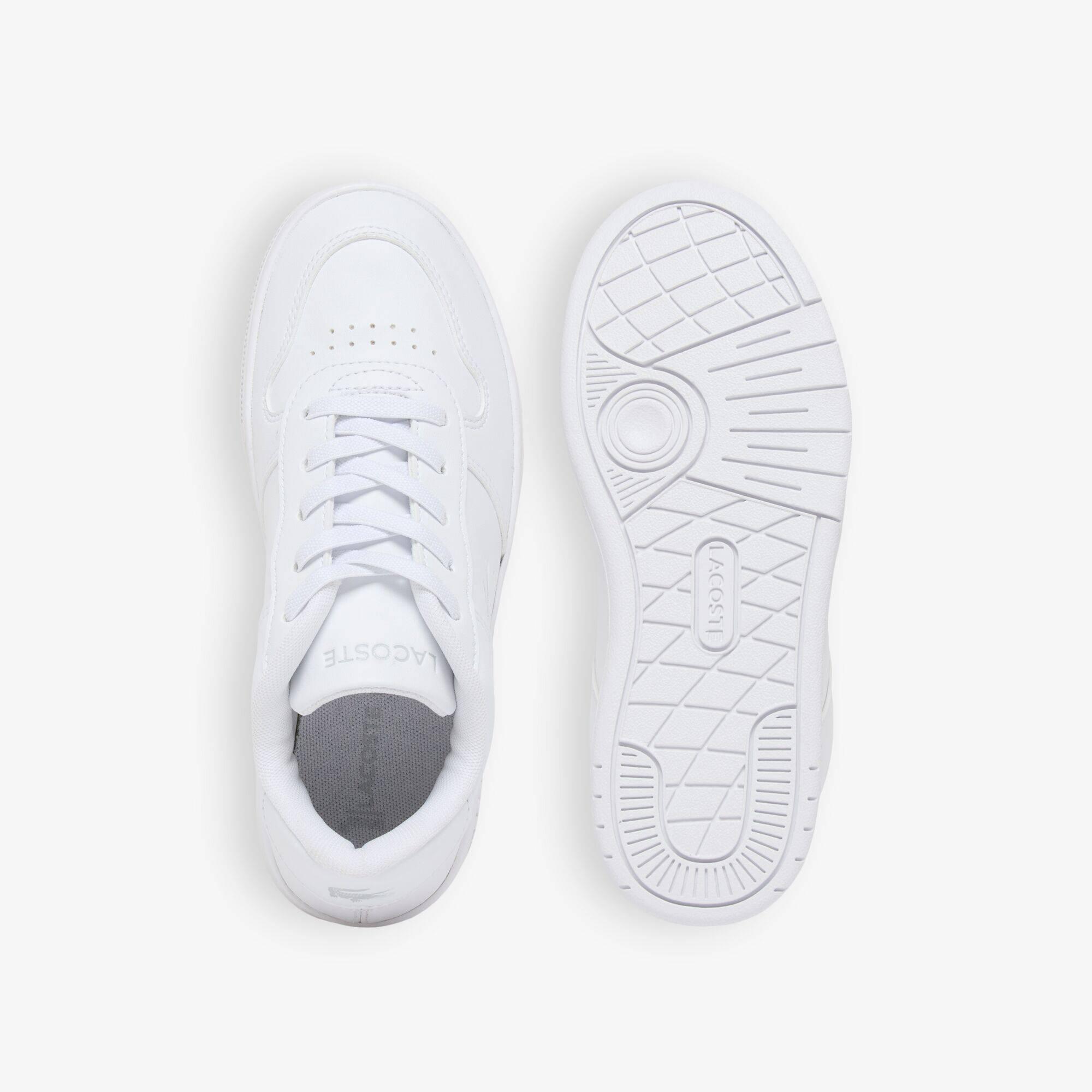 Wht/Wht 21G - Lacoste - Kids' Ace Base Court Trainers - 5