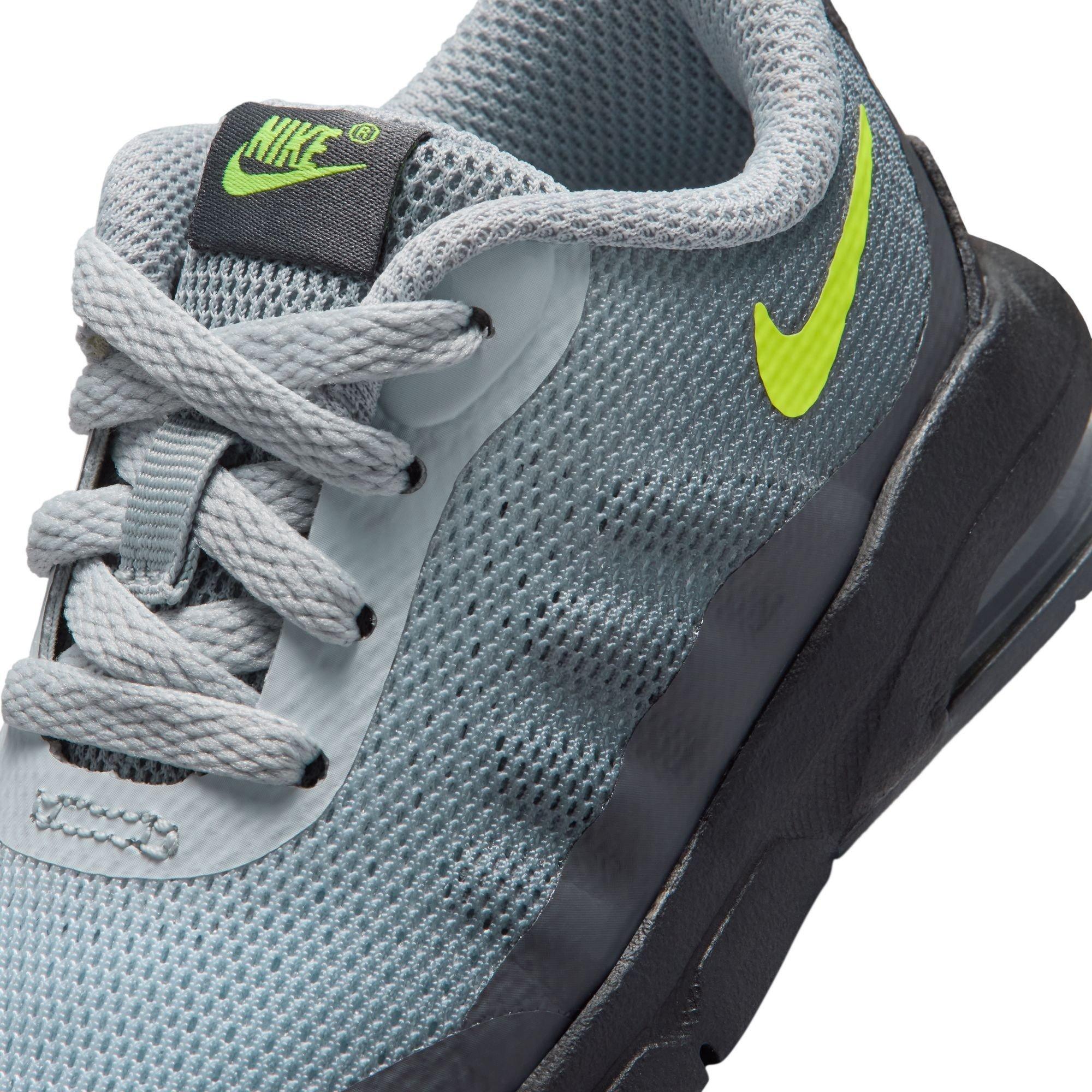 Grey/Volt - Nike - Girls' Air Max Invigor (Td) Toddler Shoe Runners Girls - 7