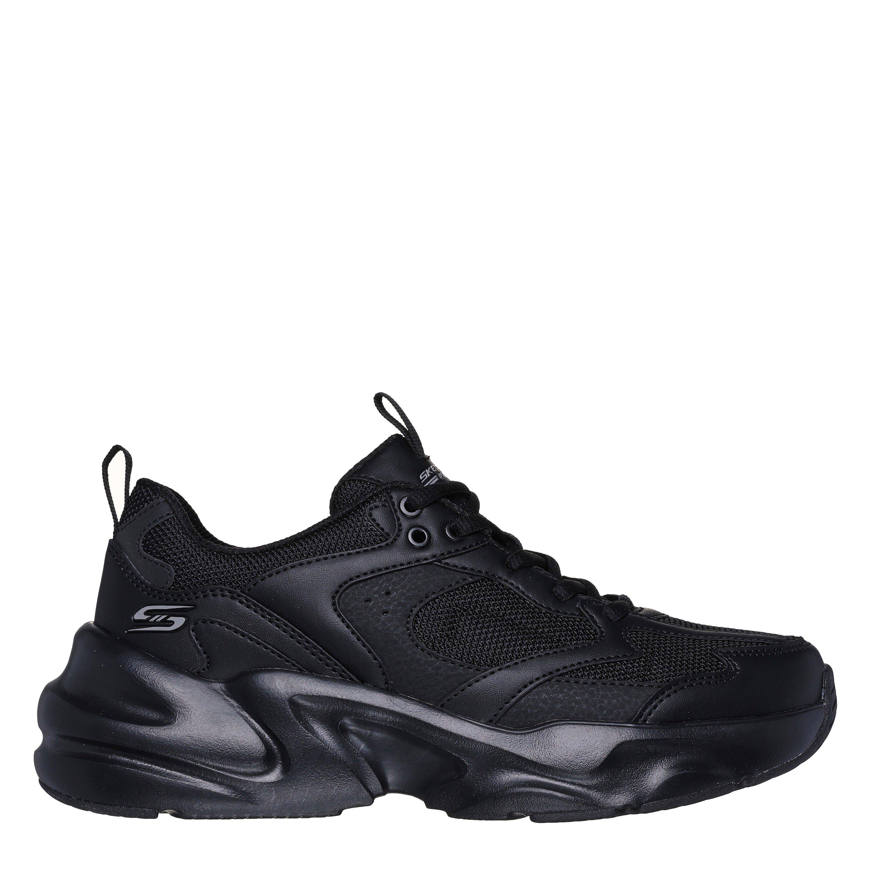 Skechers  Kids' Casual Low-Top Trainers - Black/Black - C8 (25.5)