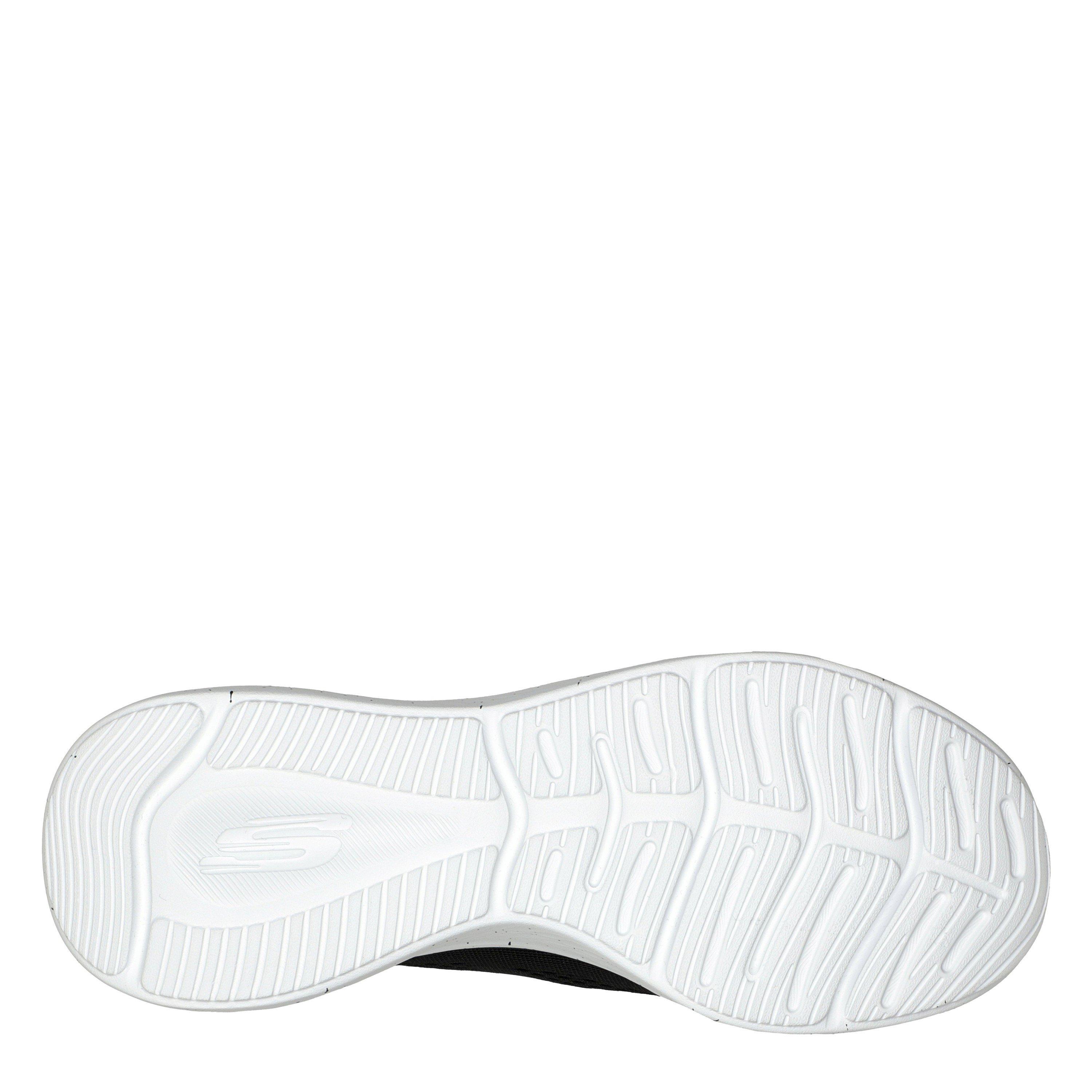 Zwart/Wit - Skechers - Engineered Mesh W Speckle Trim Lac Slip On Trainers Girls - 5