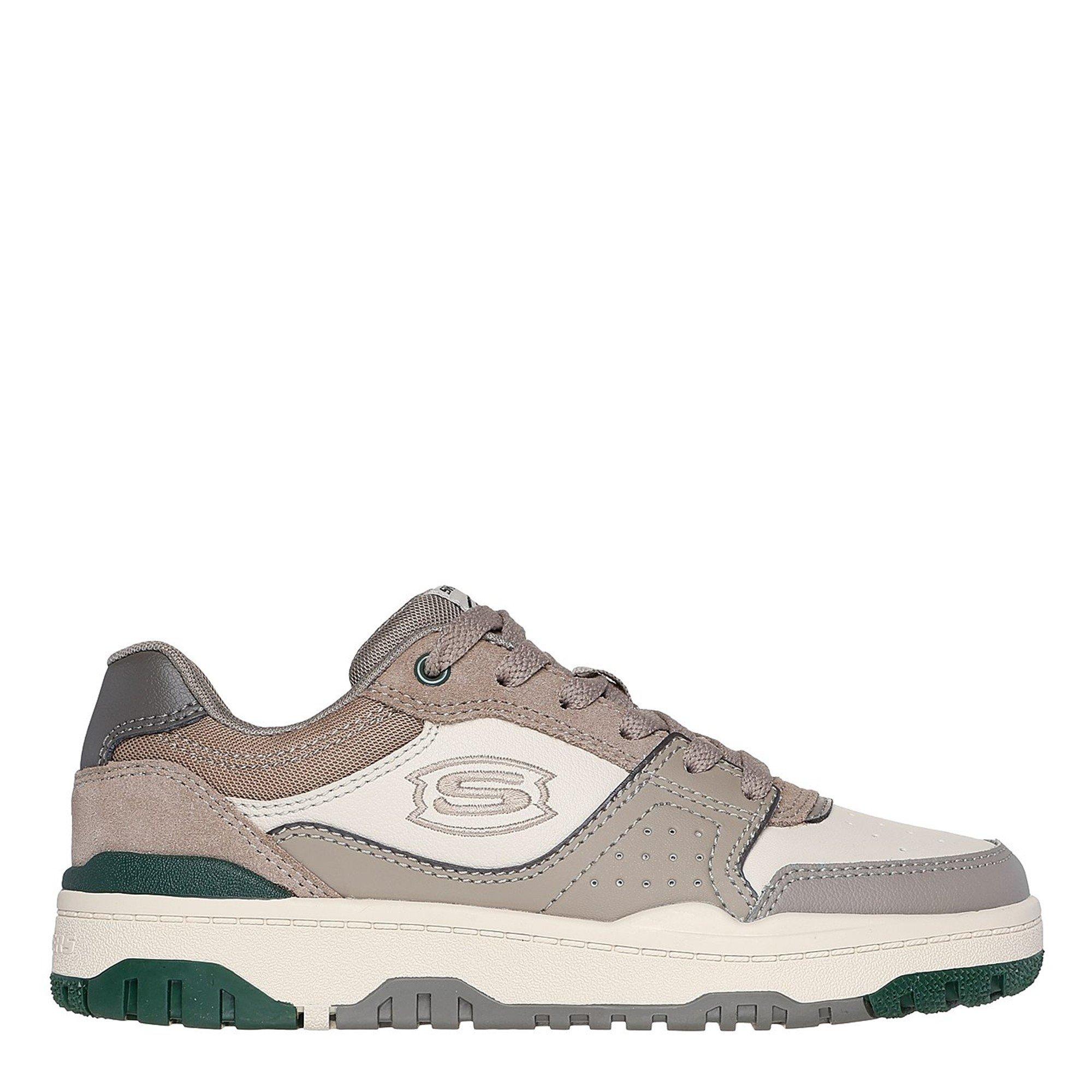 Taupe - Skechers - Lace Up Sneaker W Durable Rubber Ou Low-Top Trainers Unisex Kids - 3