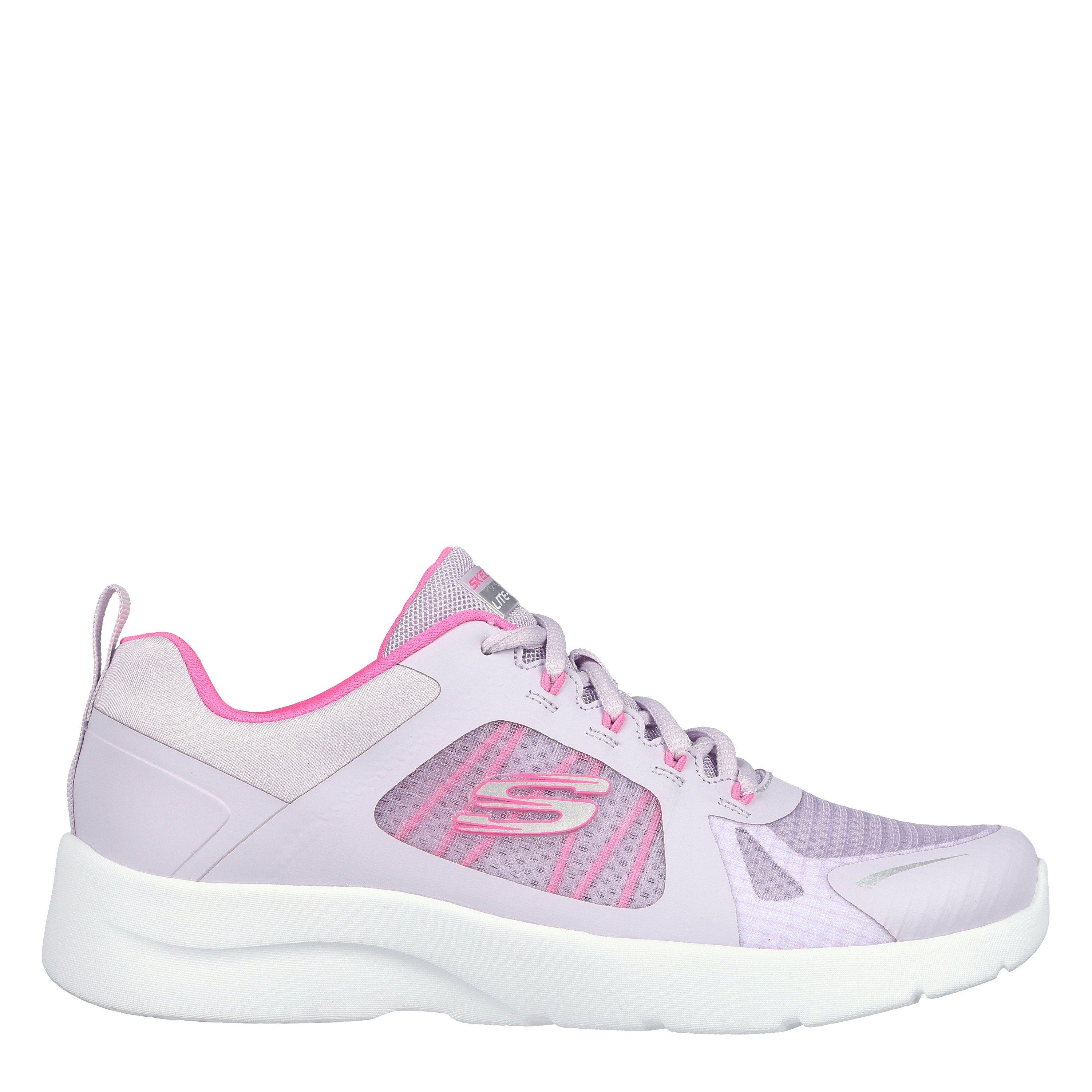 Skechers  Kids' Dynamight 2 Casual Low-Top Trainers - Lavender/Pink - C9 (26.5)